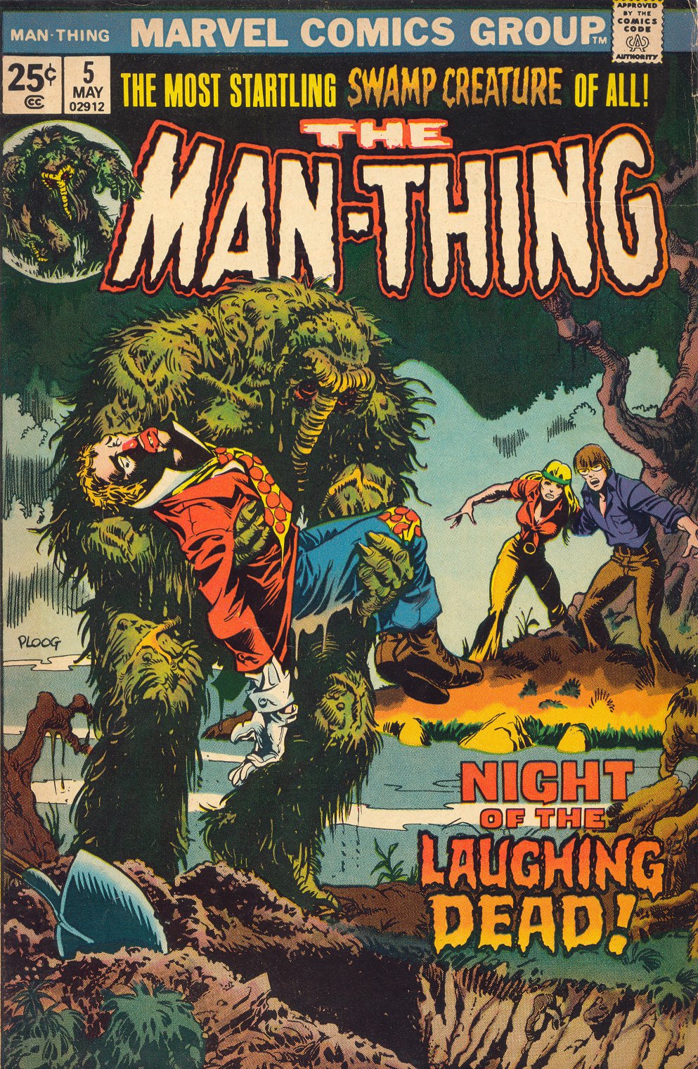 Read online Man-Thing (1974) comic -  Issue #5 - 1