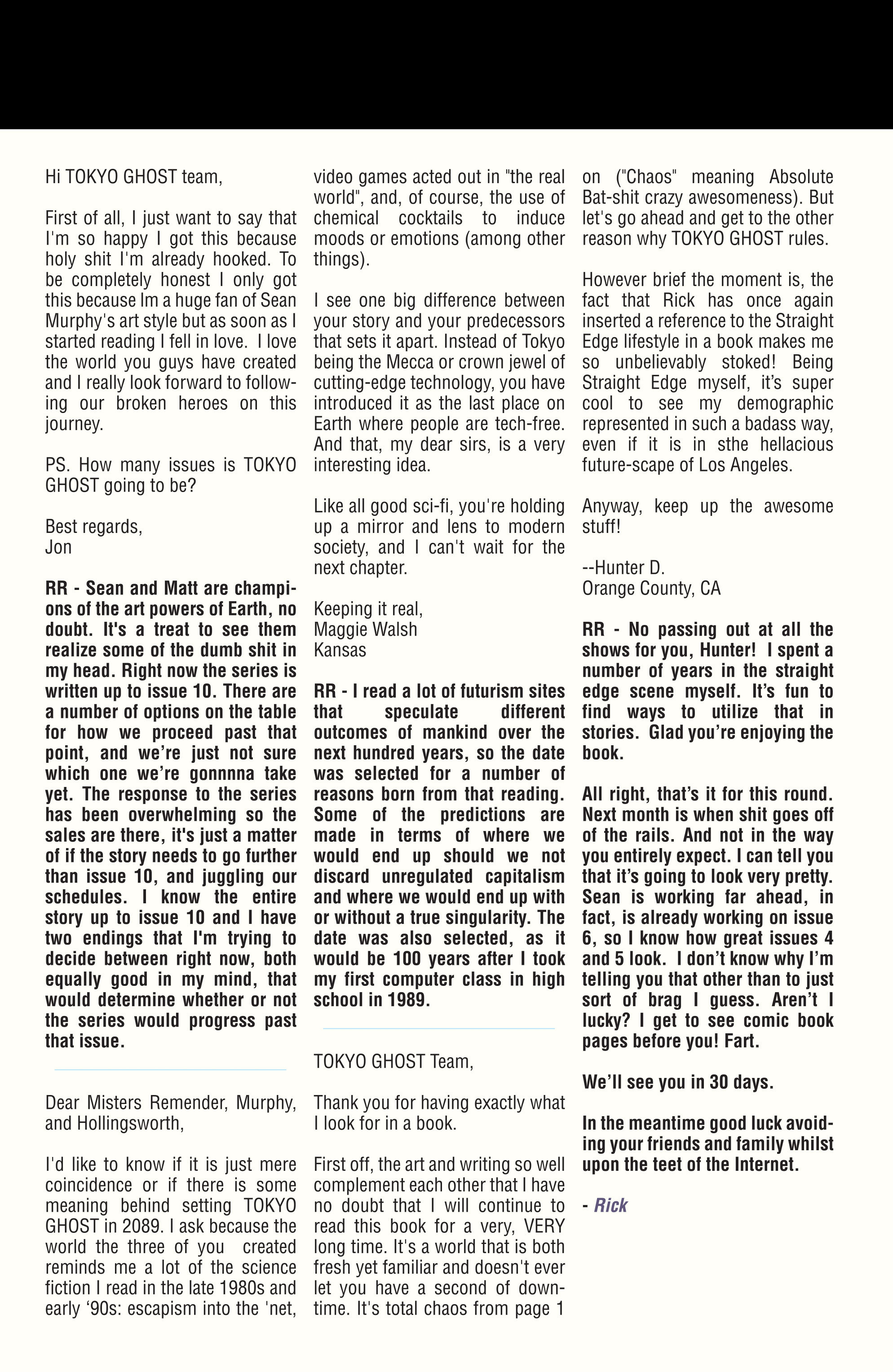 Read online Tokyo Ghost comic -  Issue #3 - 23