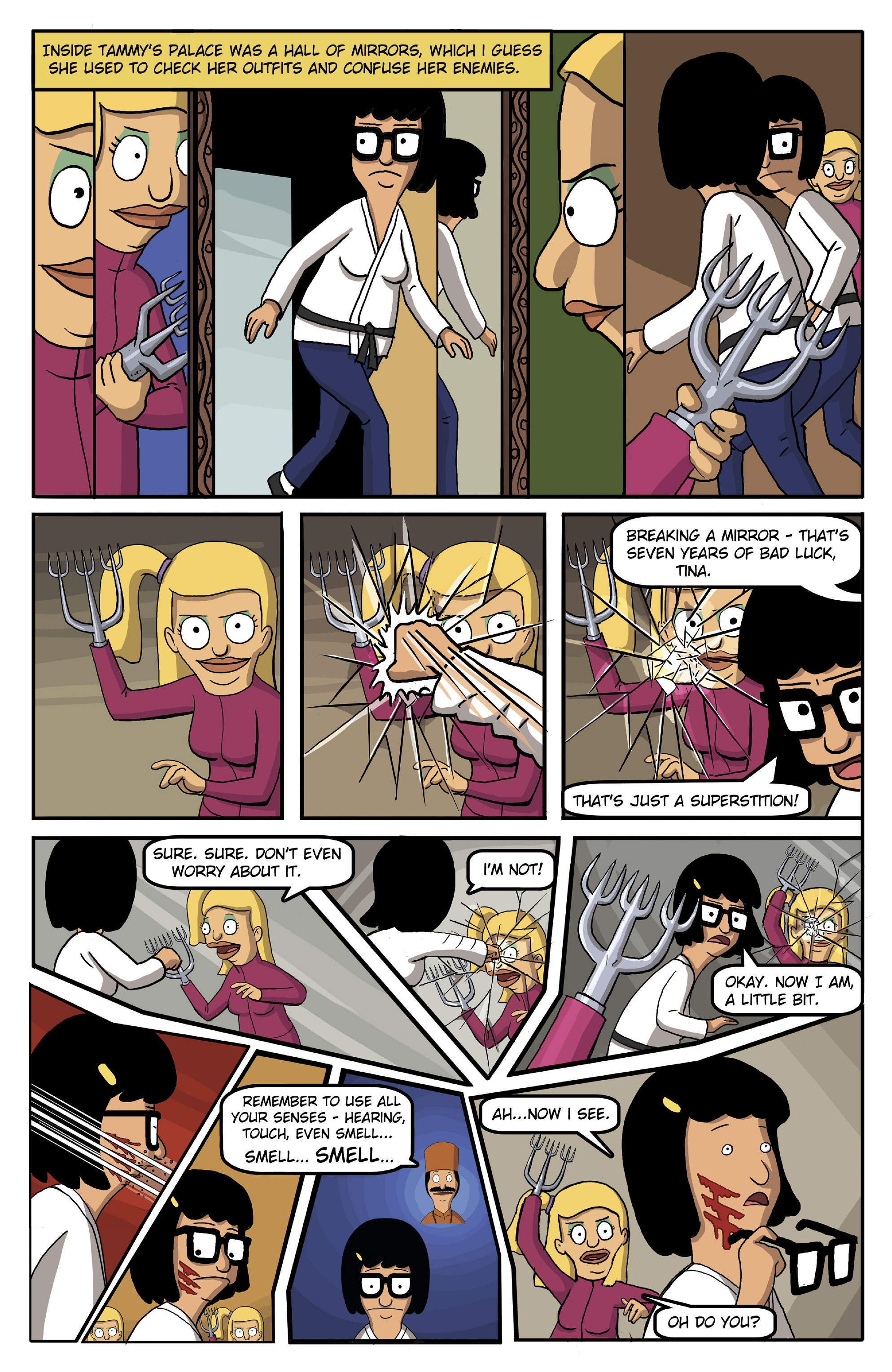 Read online Bob's Burgers (2015) comic -  Issue #13 - 21