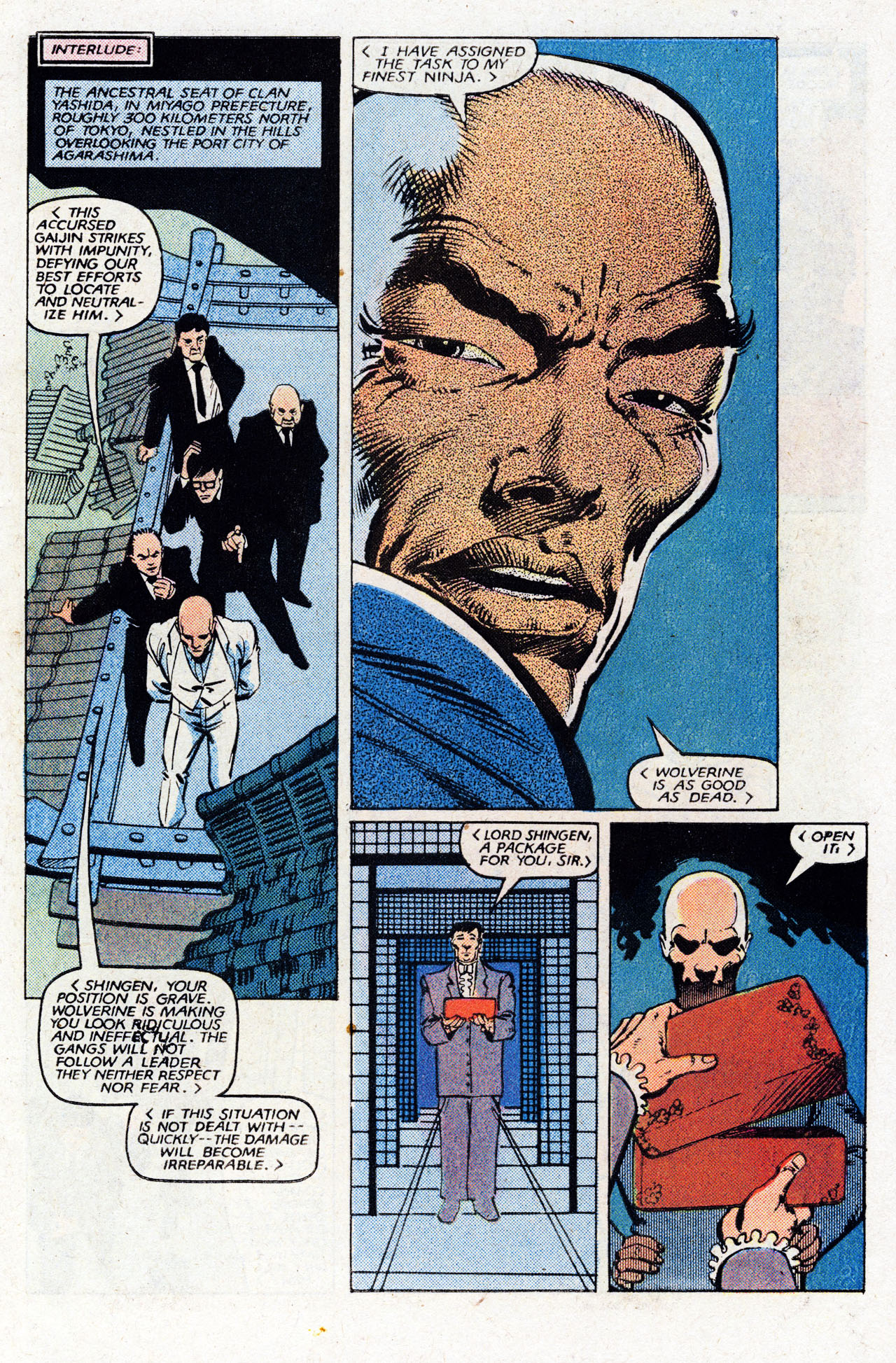 Read online Wolverine (1982) comic -  Issue #4 - 7