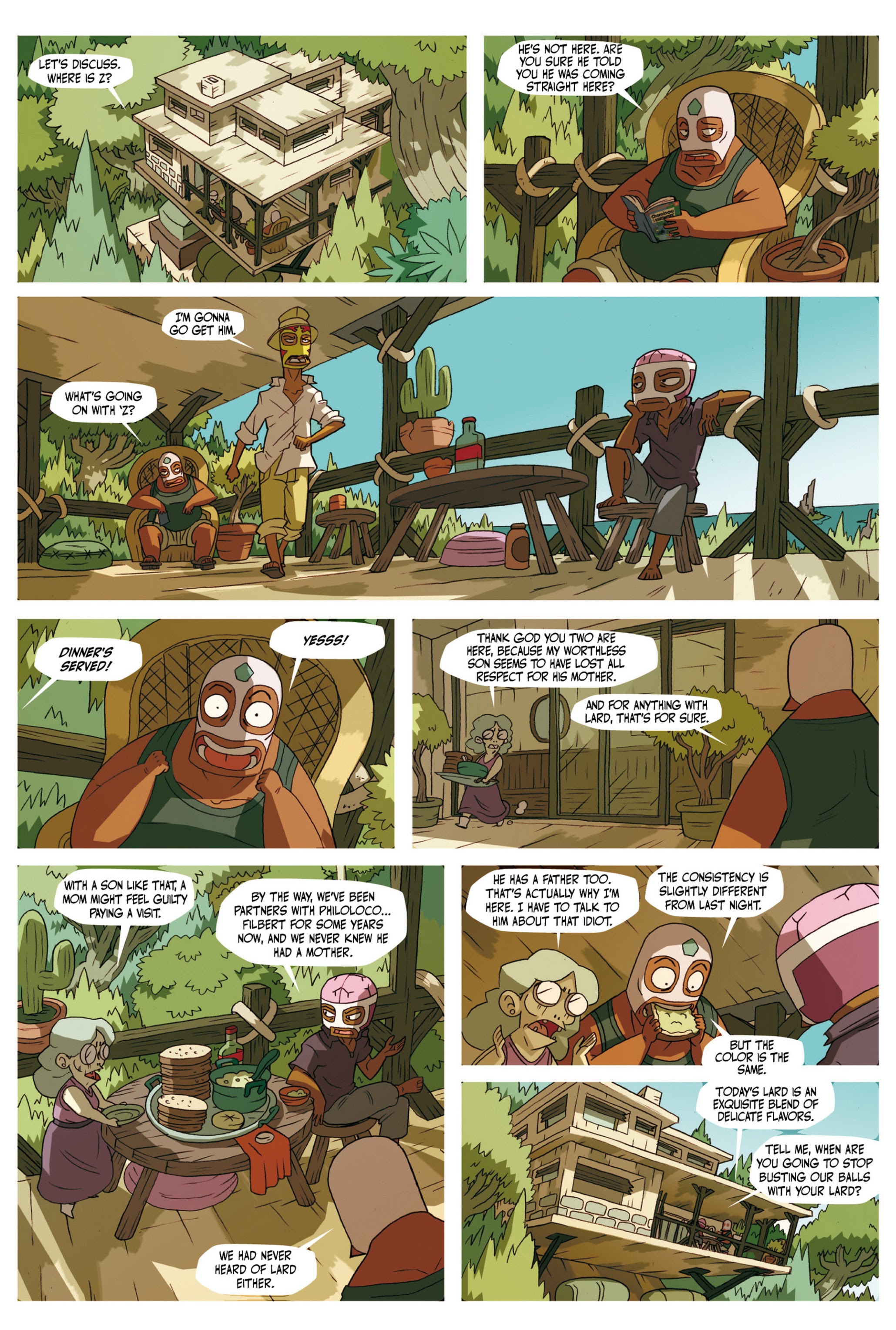 Read online The Tikitis comic -  Issue #1 - 20