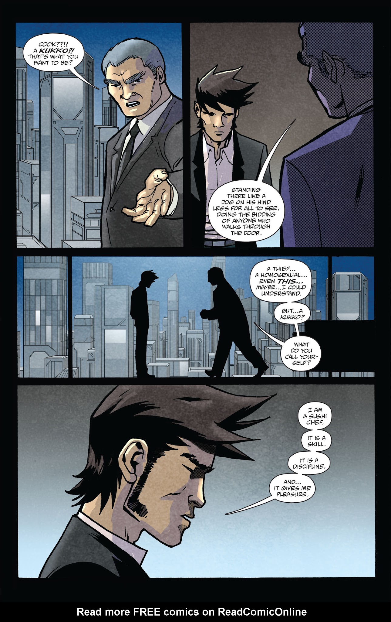 Read online Get Jiro!: Blood & Sushi comic -  Issue # TPB - 106