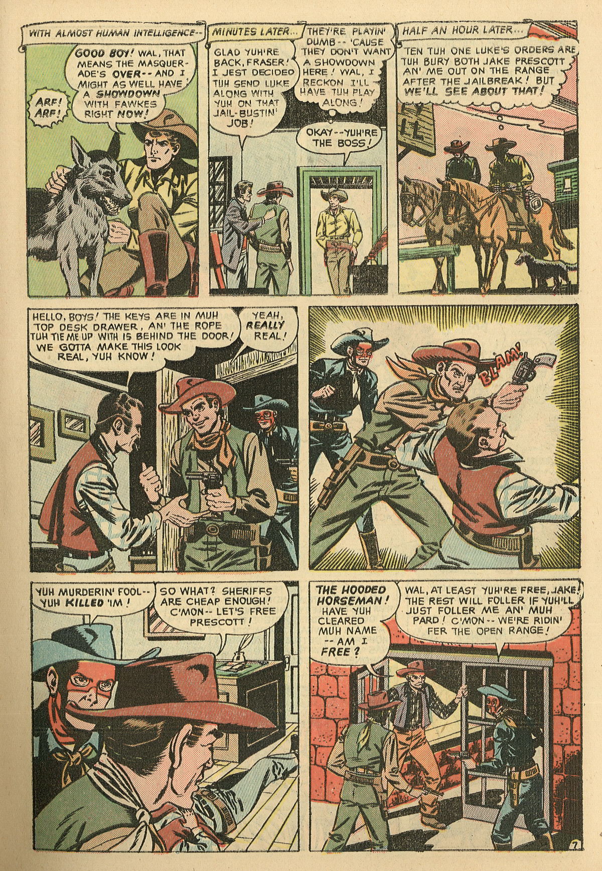 Read online Hooded Horseman comic -  Issue #23 - 9