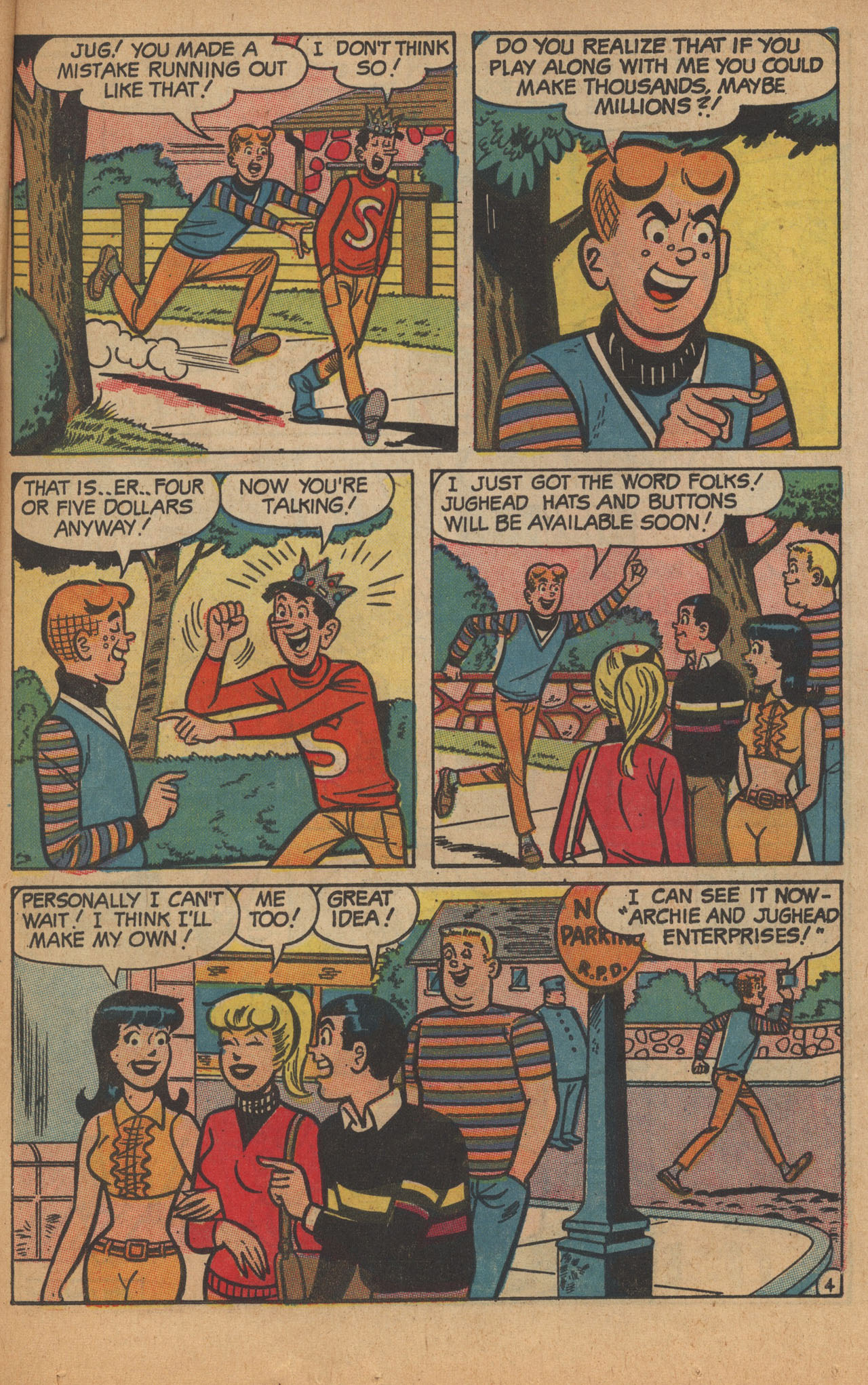 Read online Jughead (1965) comic -  Issue #161 - 22