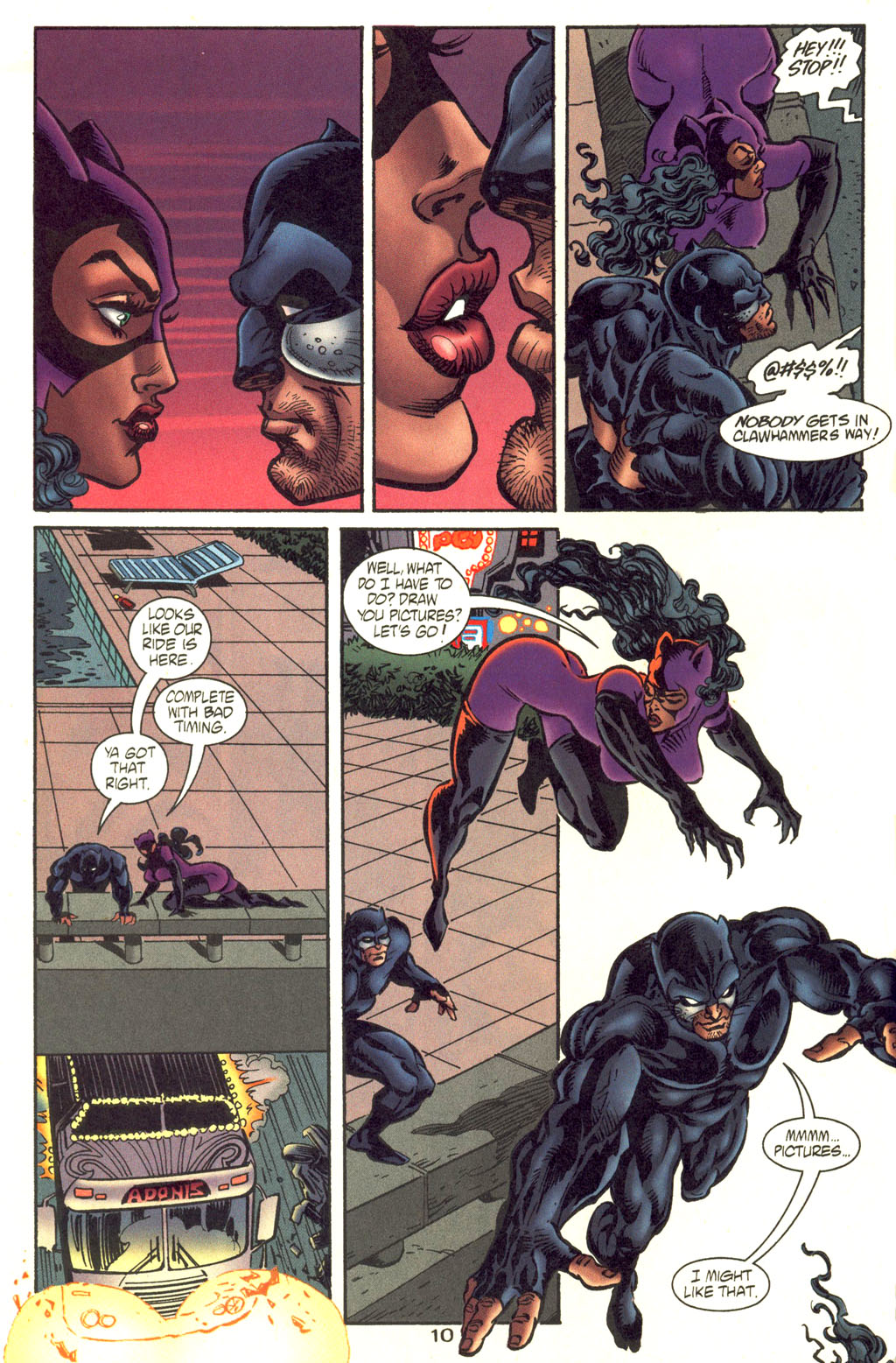 Read online Catwoman/Wildcat comic -  Issue #3 - 11