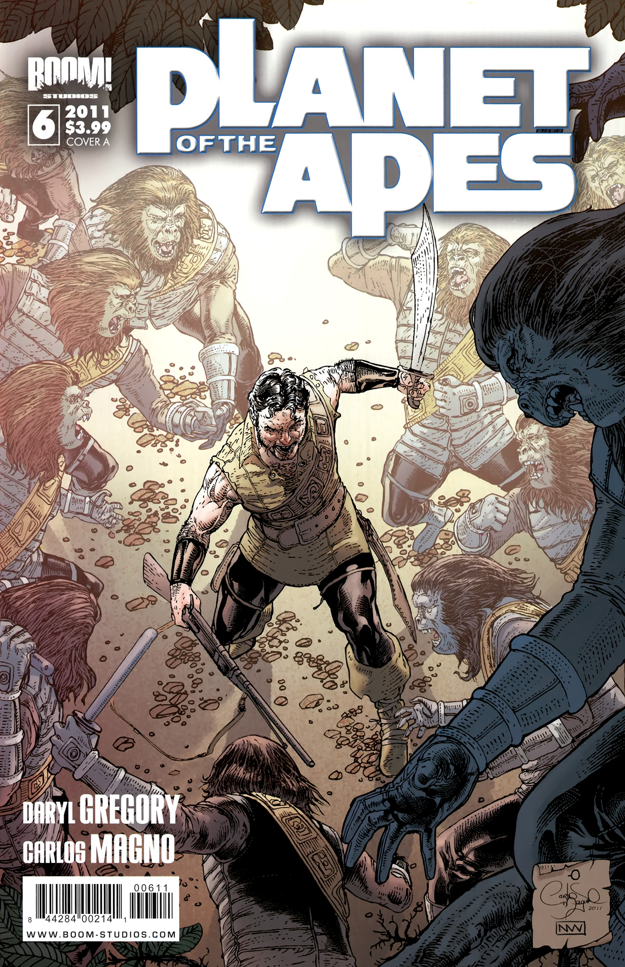 Read online Planet of the Apes (2011) comic -  Issue #6 - 1
