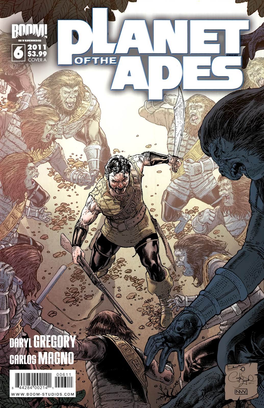 Planet of the Apes (2011) issue 6 - Page 1