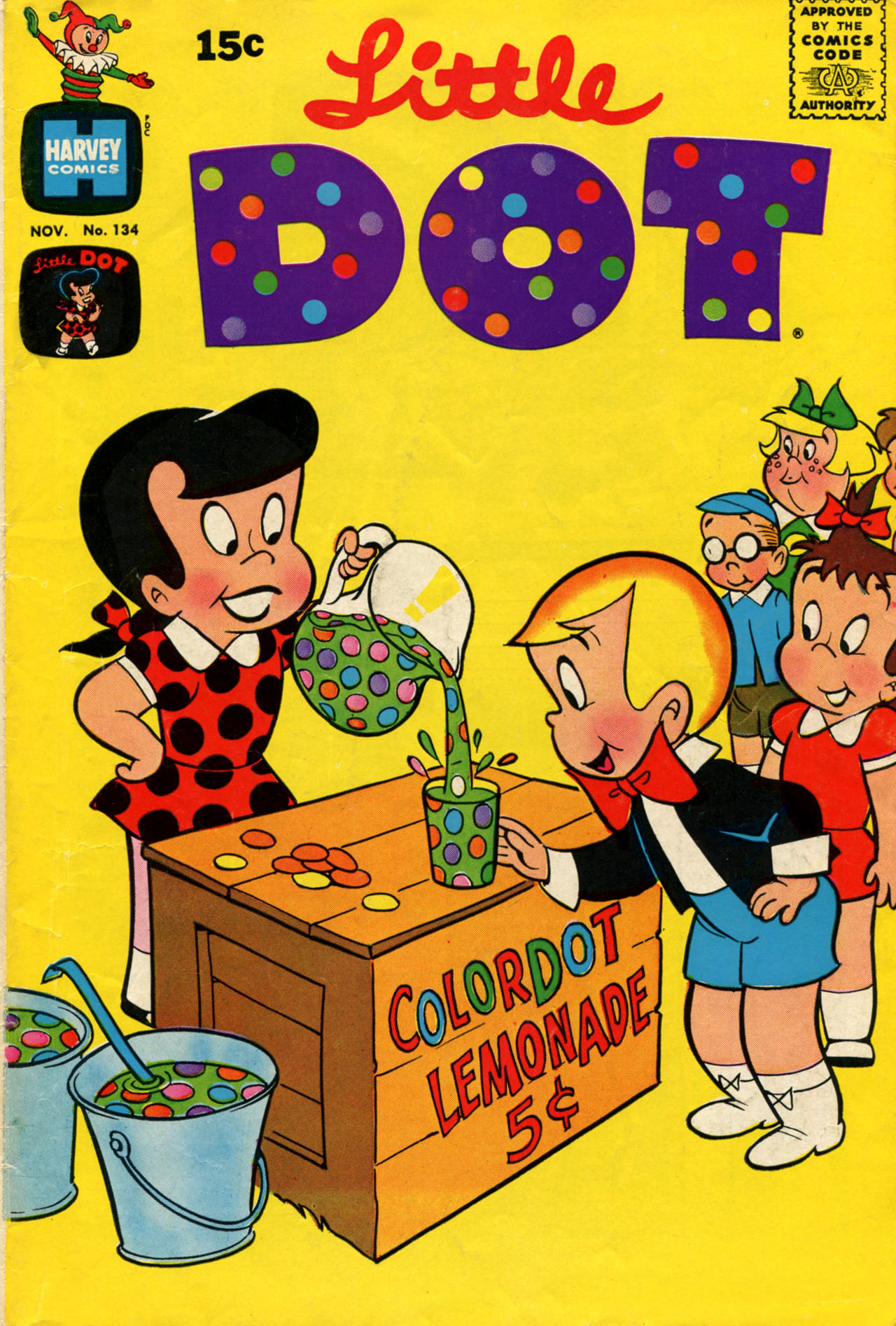 Read online Little Dot (1953) comic -  Issue #134 - 1