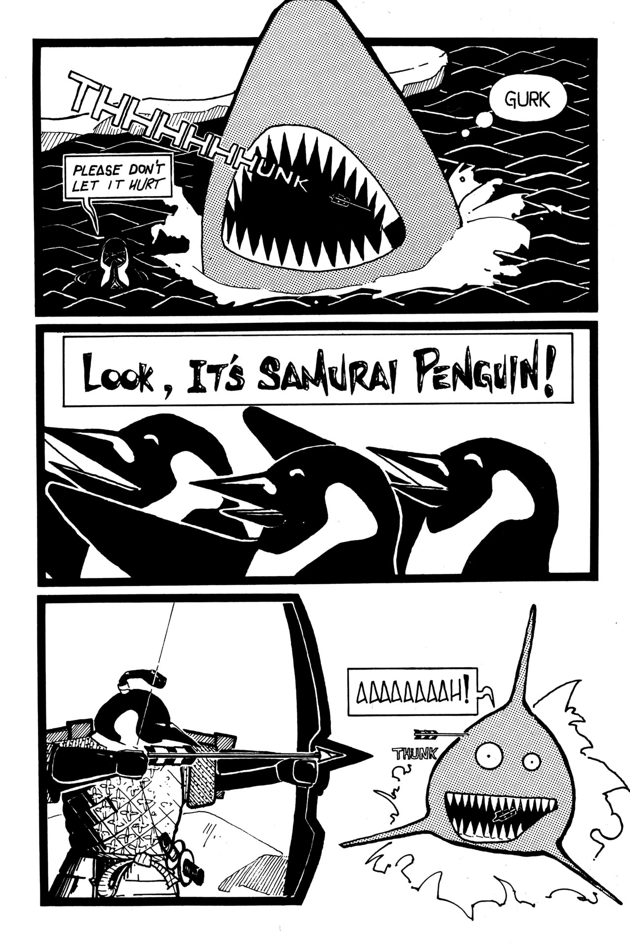 Read online Samurai Penguin comic -  Issue #1 - 7