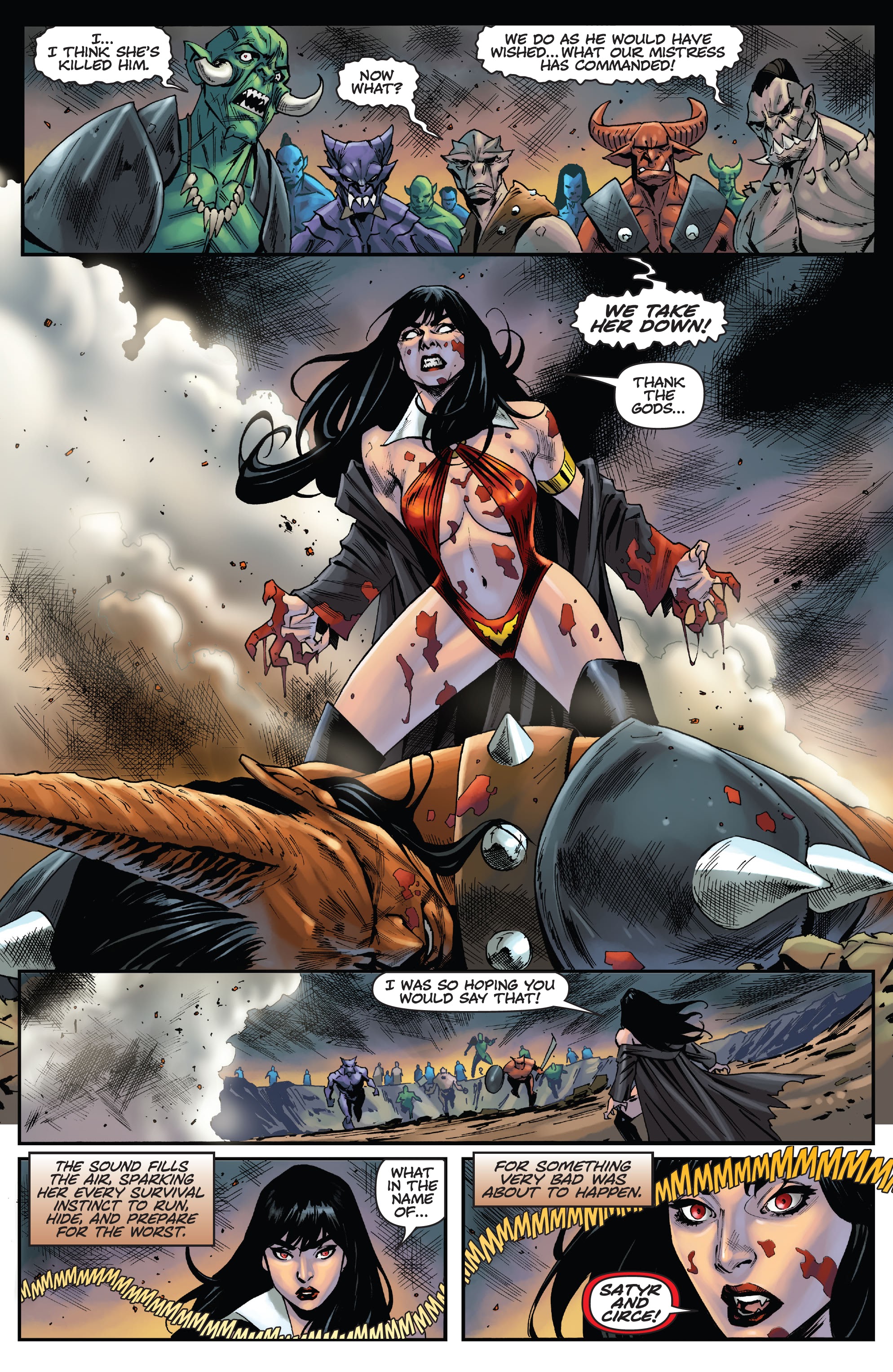 Read online Vengeance of Vampirella (2019) comic -  Issue #12 - 16