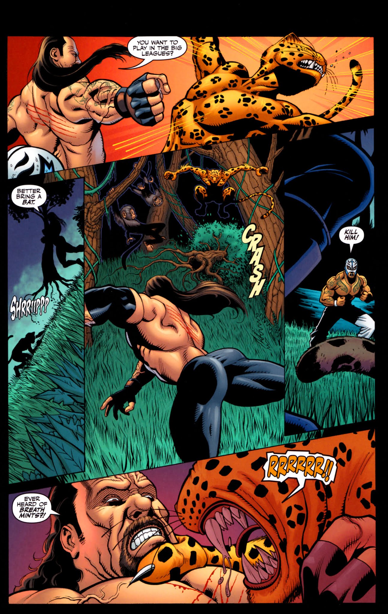 Read online WWE Heroes comic -  Issue #8 - 7