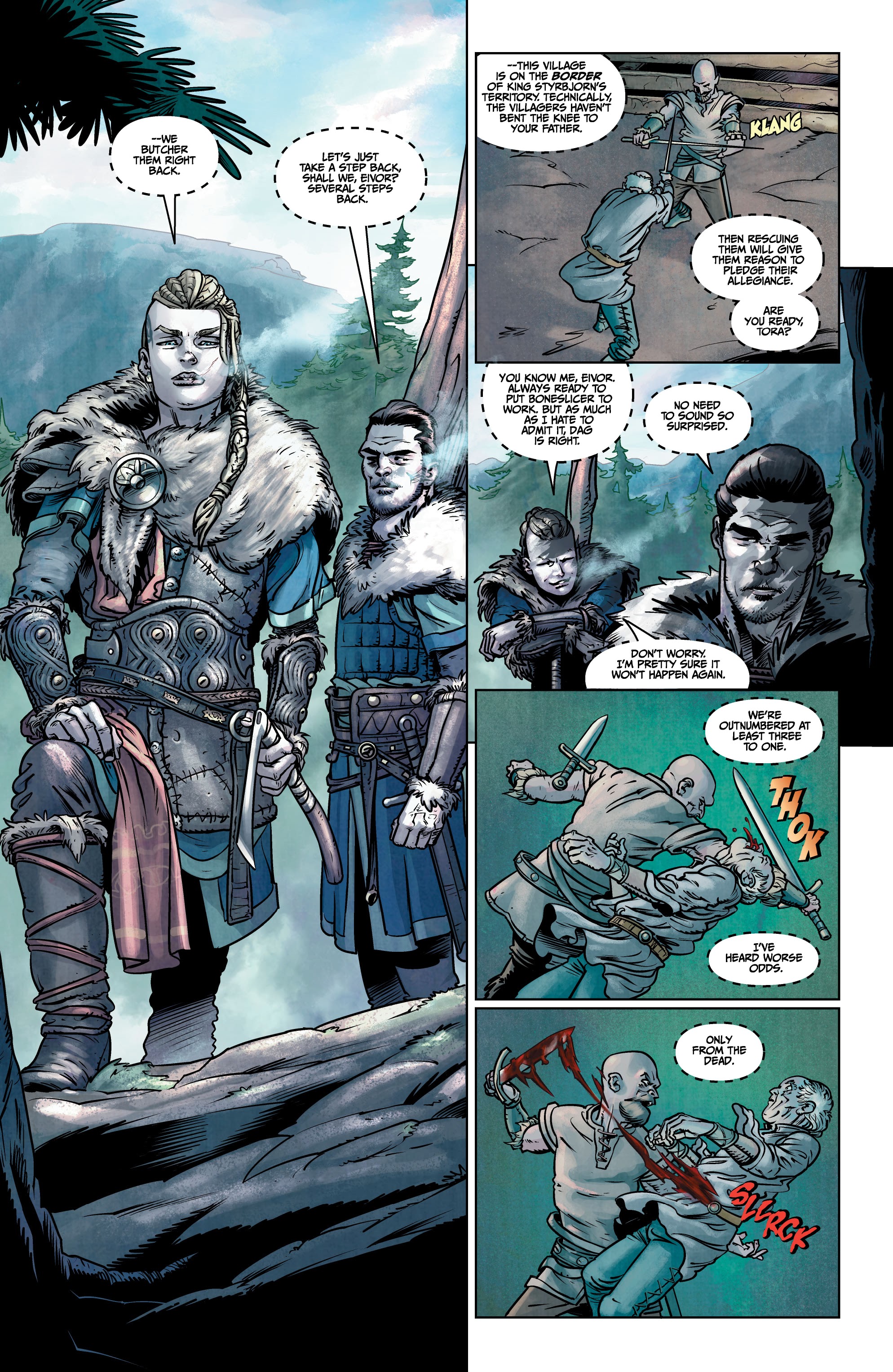 Read online Assassin's Creed Valhalla: Song of Glory comic -  Issue #1 - 4