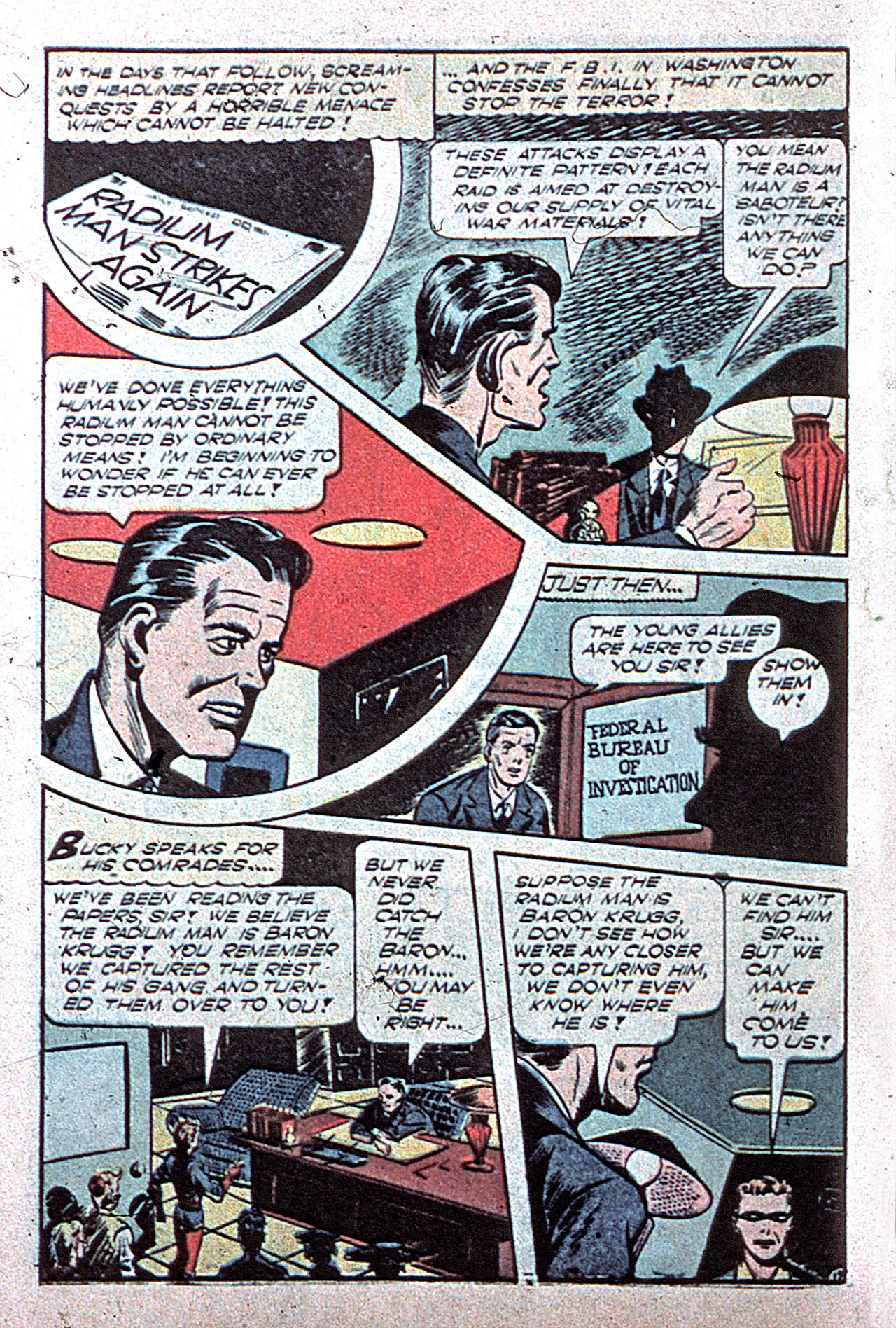 Read online Young Allies Comics comic -  Issue #14 - 14