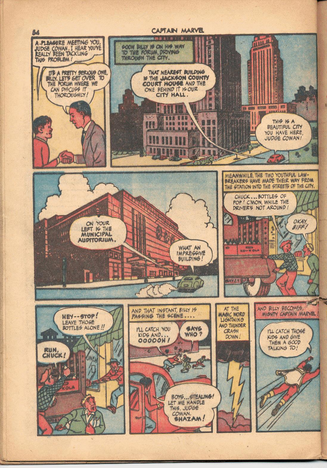 Read online Captain Marvel Adventures comic -  Issue #54 - 54