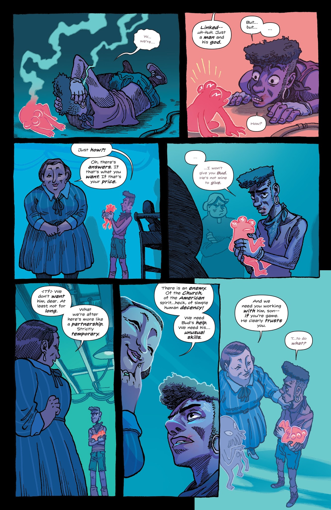 Read online Godshaper comic -  Issue #5 - 9