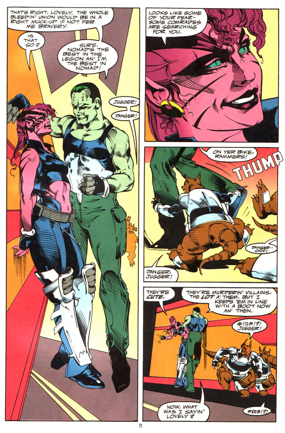 Read online Alien Legion (1987) comic -  Issue #12 - 13