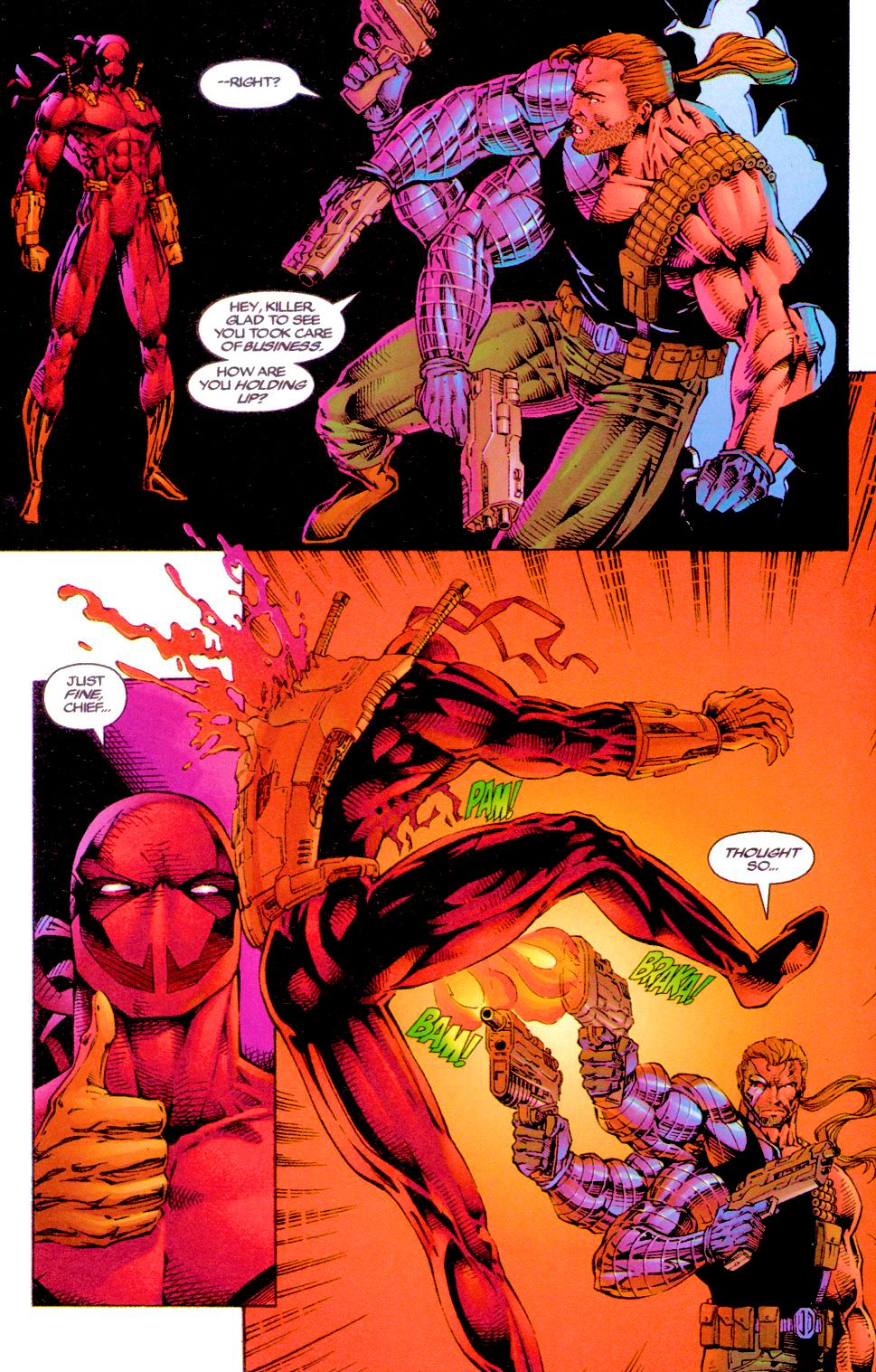 Read online Codename: Strykeforce comic -  Issue #7 - 12