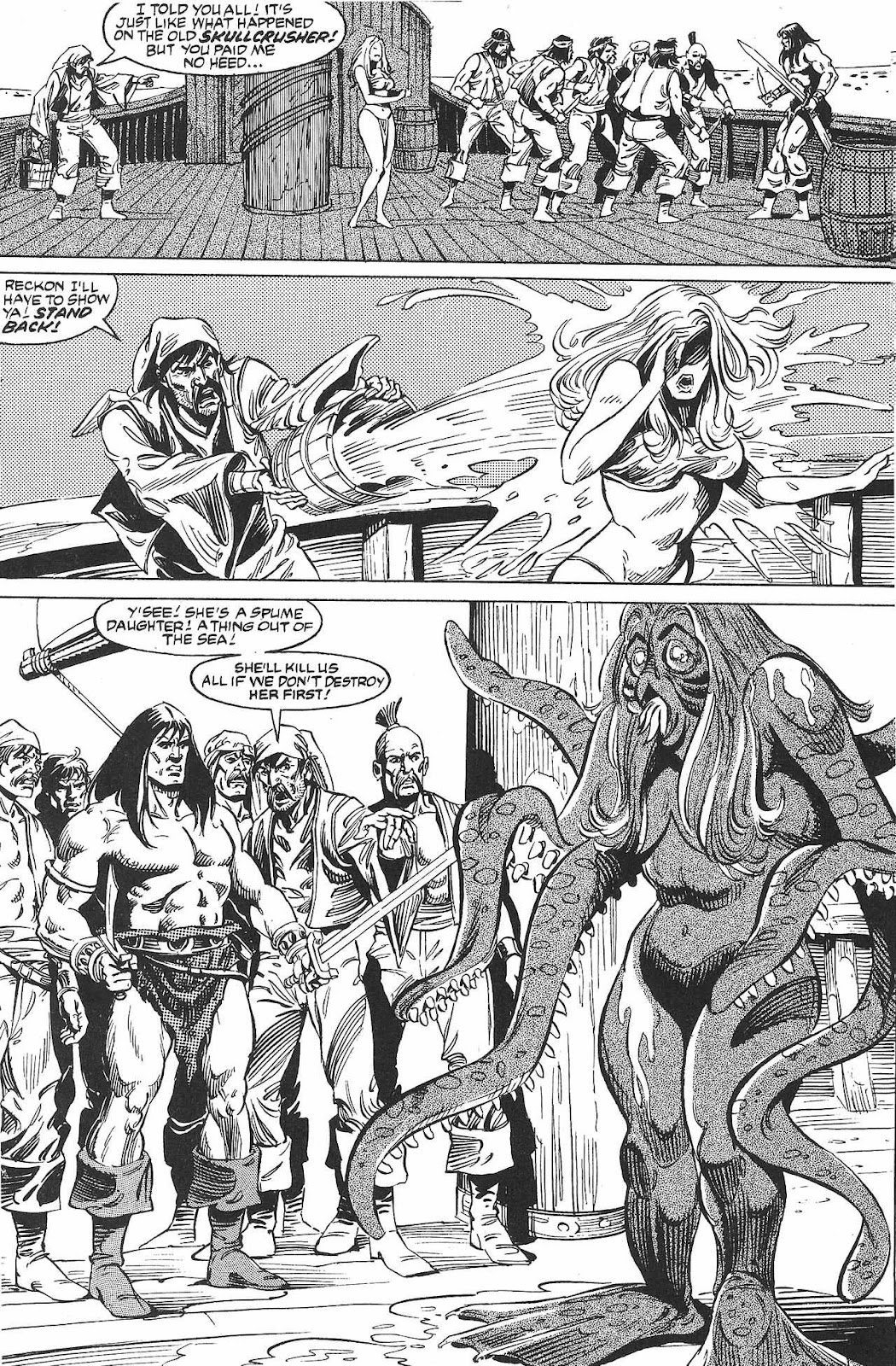 The Savage Sword Of Conan issue 213 - Page 45
