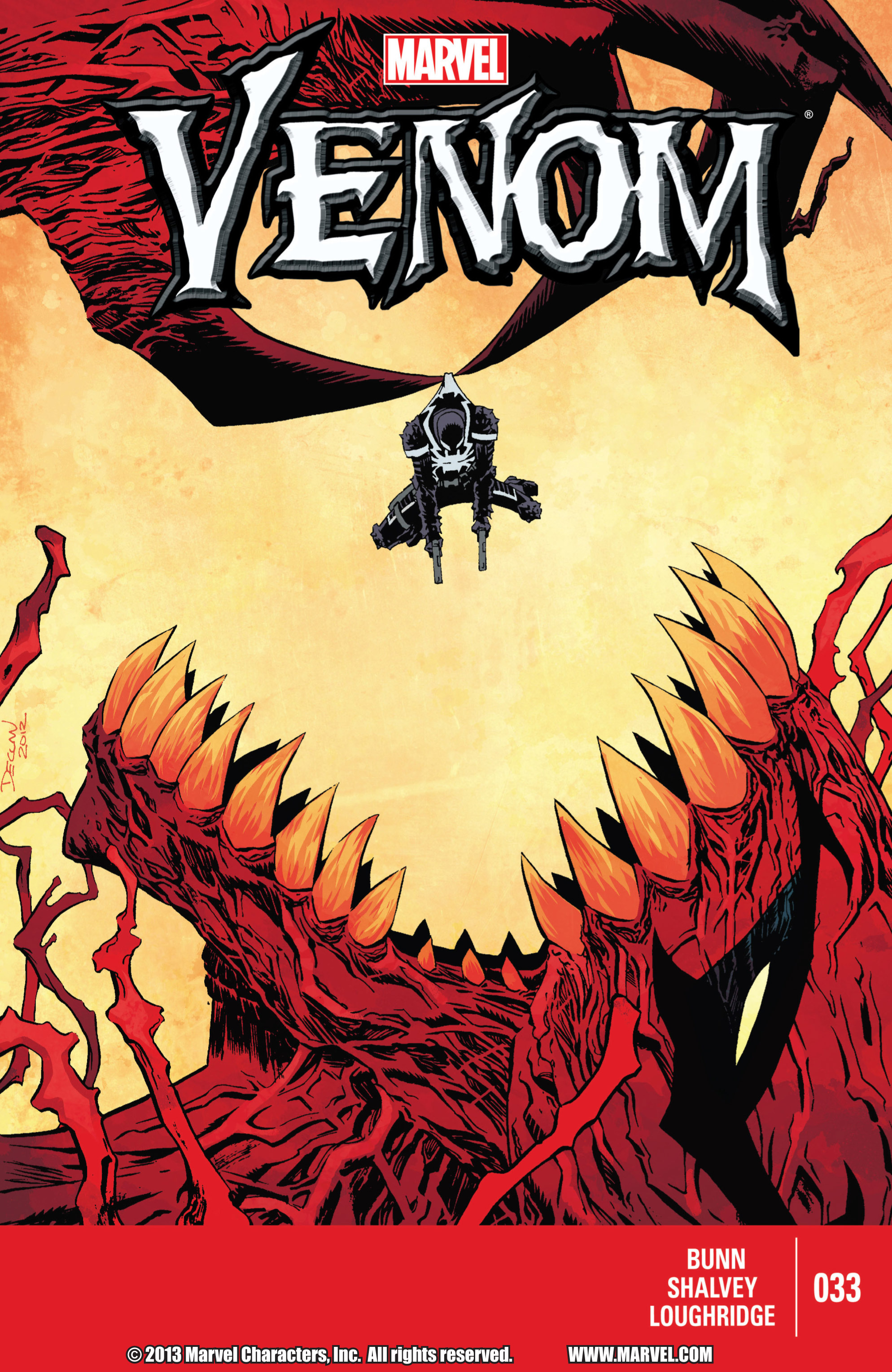 Read online Venom (2011) comic -  Issue #33 - 1