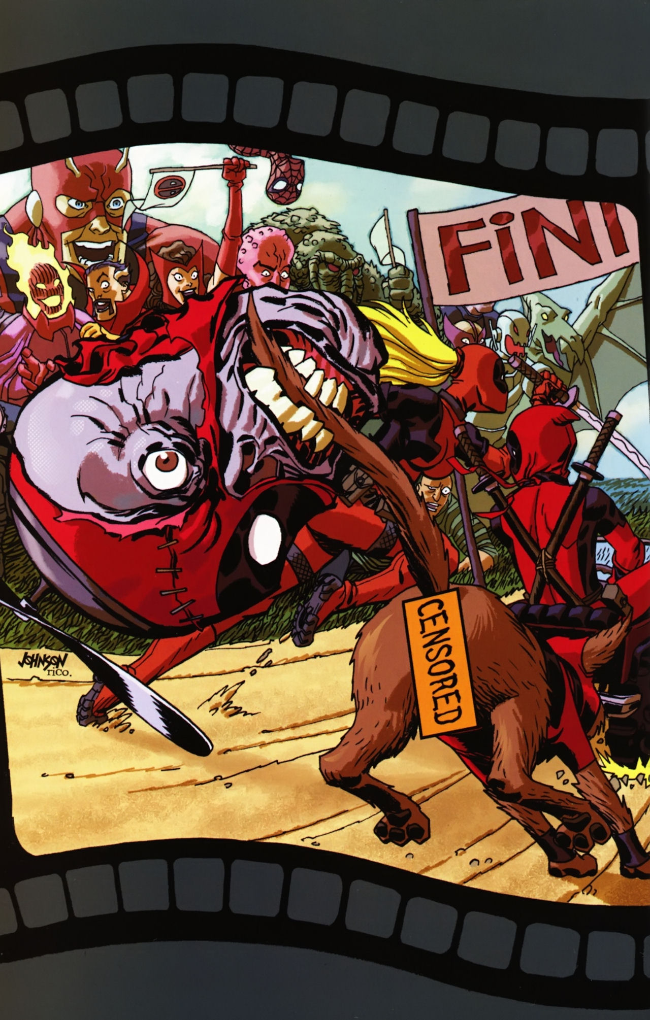 Read online Prelude to Deadpool Corps comic -  Issue #1 - 30