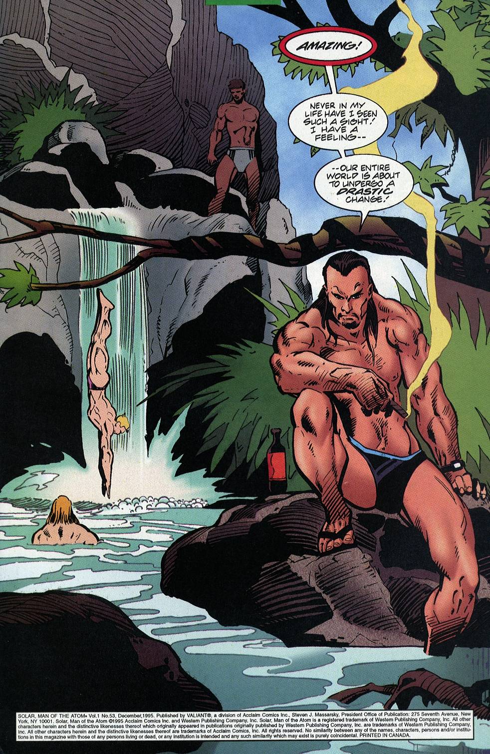 Read online Solar, Man of the Atom comic -  Issue #53 - 2