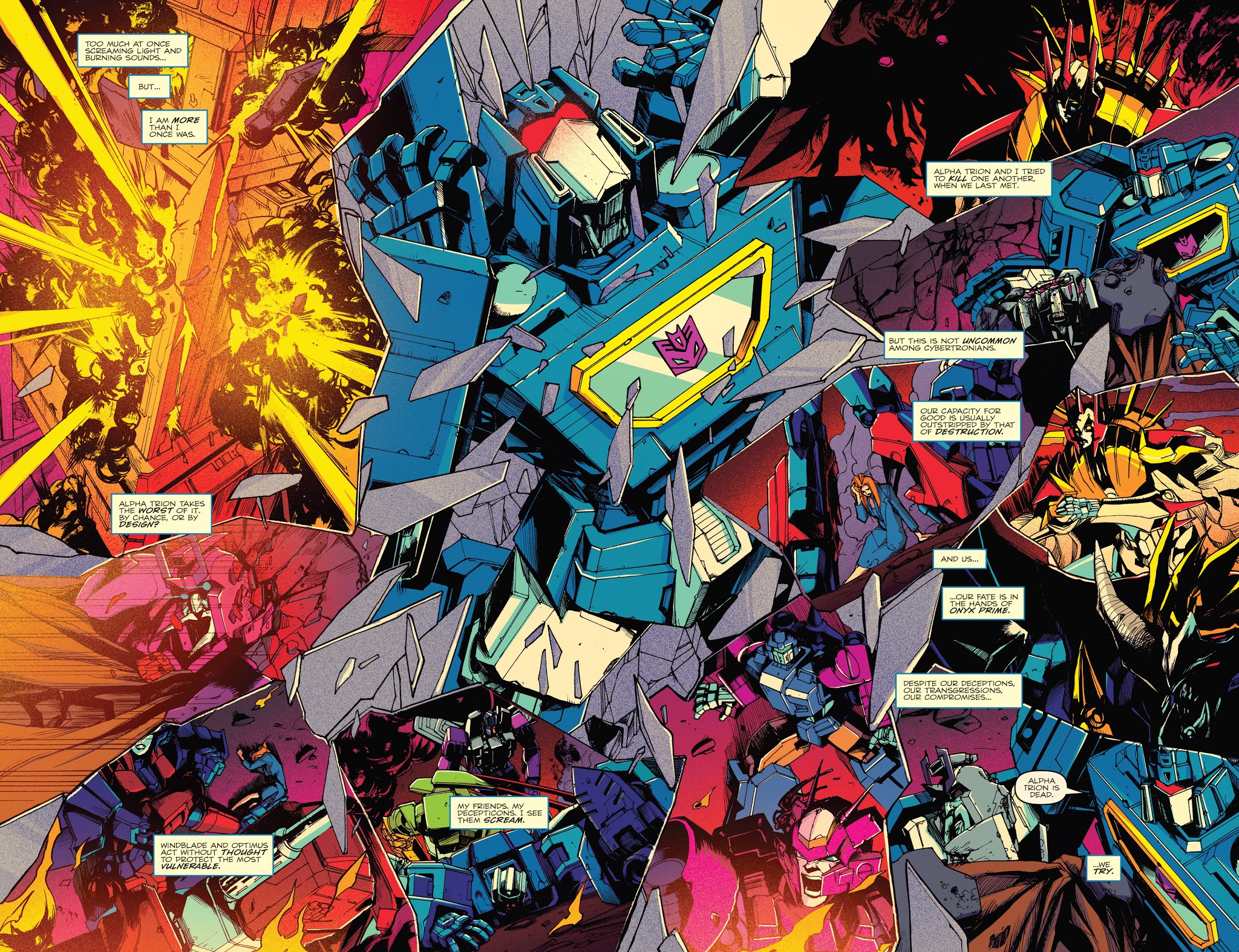 Read online Optimus Prime comic -  Issue #16 - 22
