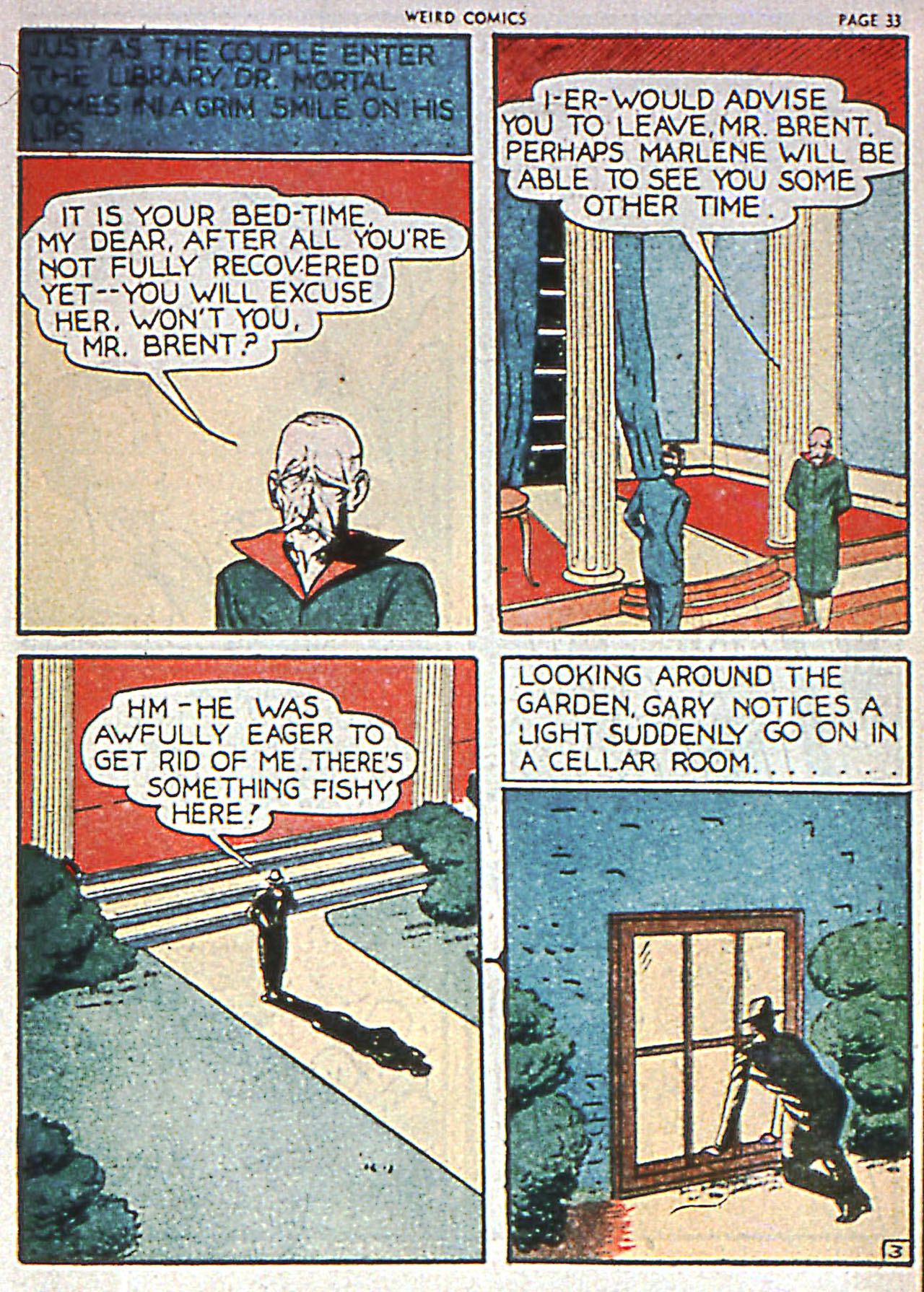 Read online Weird Comics comic -  Issue #1 - 33