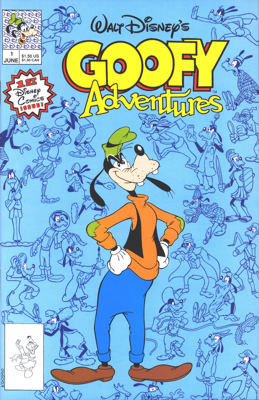 Read online Walt Disney's Goofy Adventures comic -  Issue #1 - 1