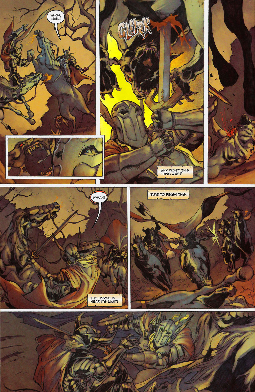 Read online Dragonlance: The Legend of Huma comic -  Issue #6 - 10