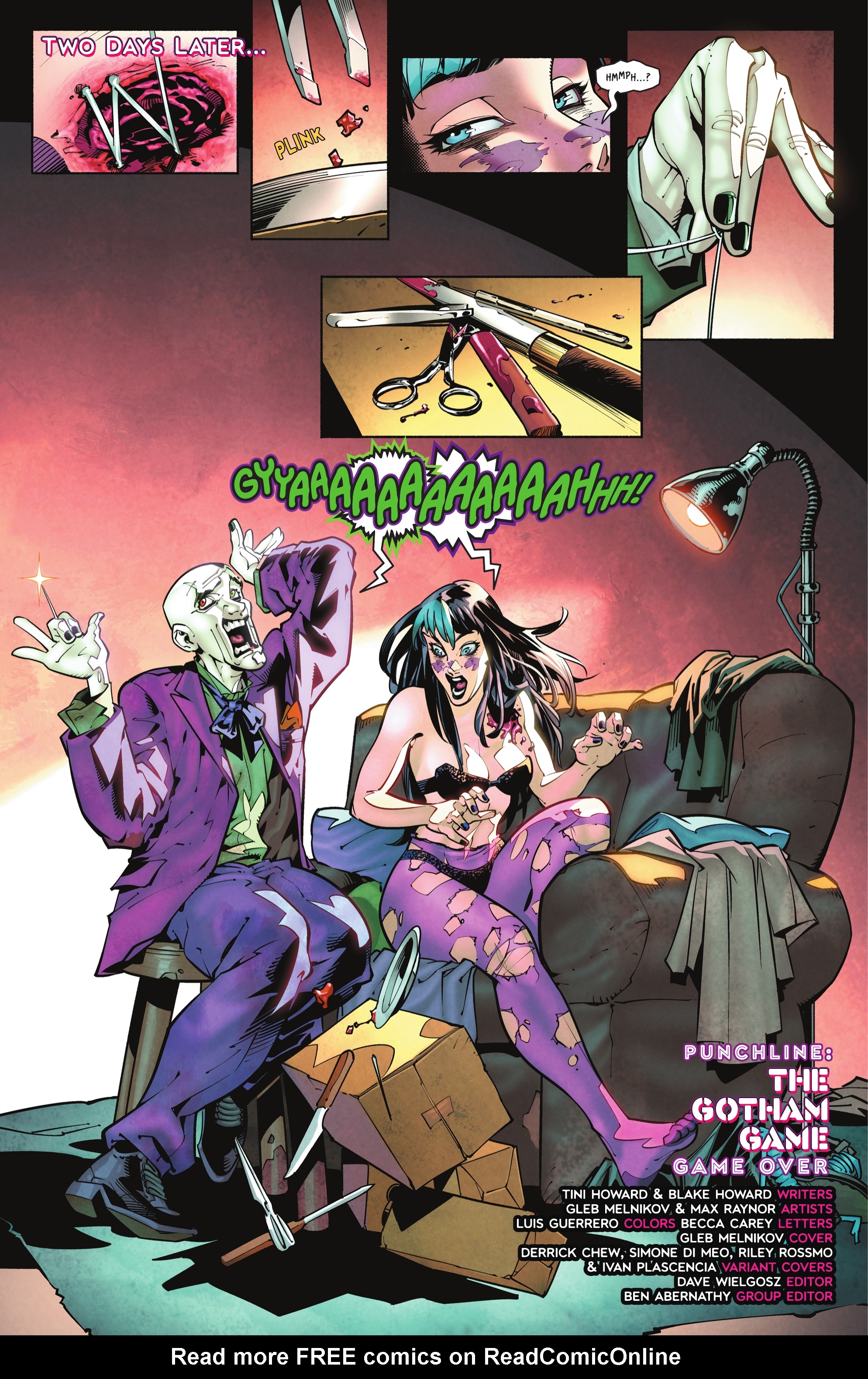 Read online Punchline: The Gotham Game comic -  Issue #6 - 6