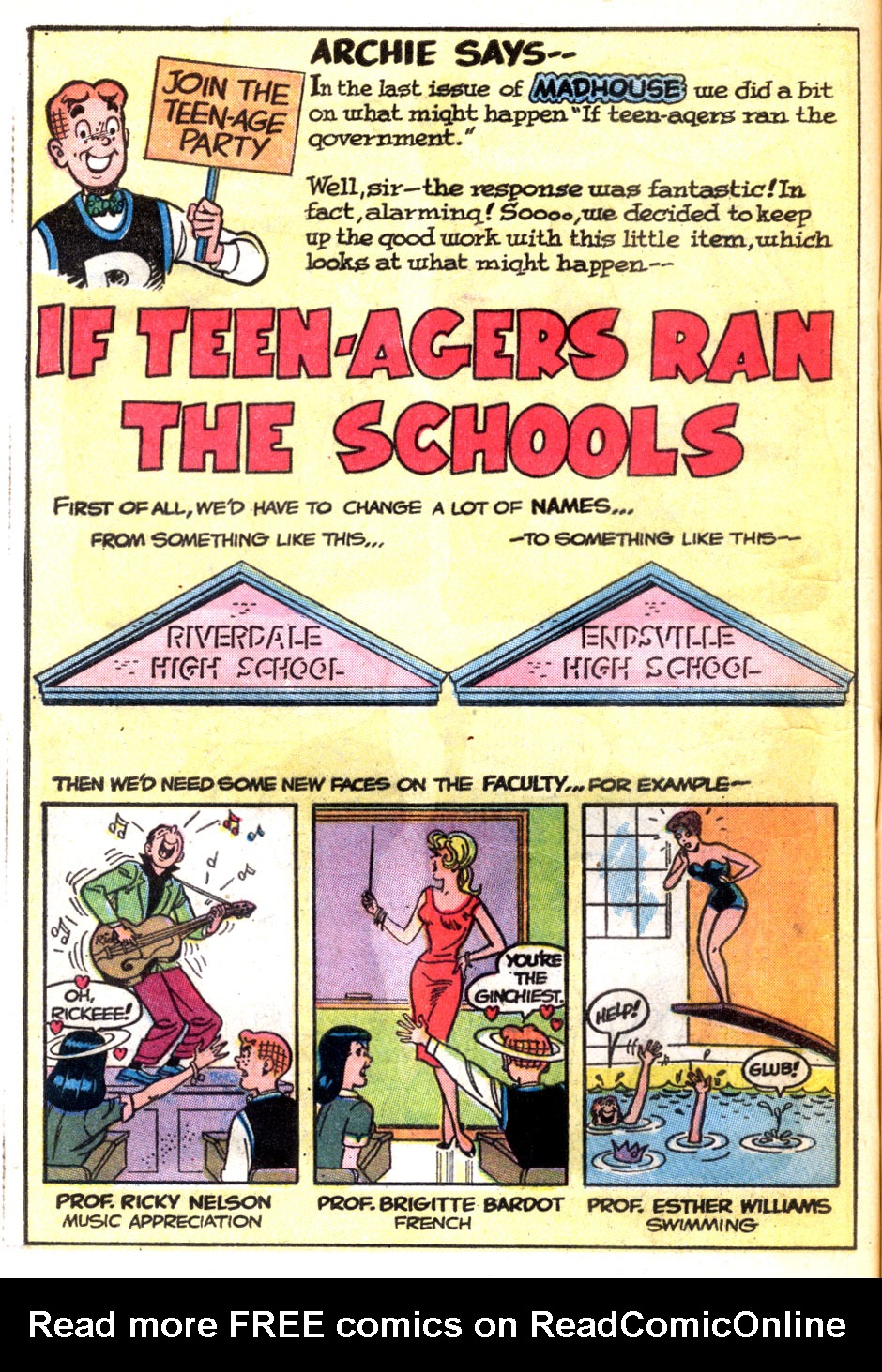 Read online Archie's Madhouse comic -  Issue # _Annual 1 - 61
