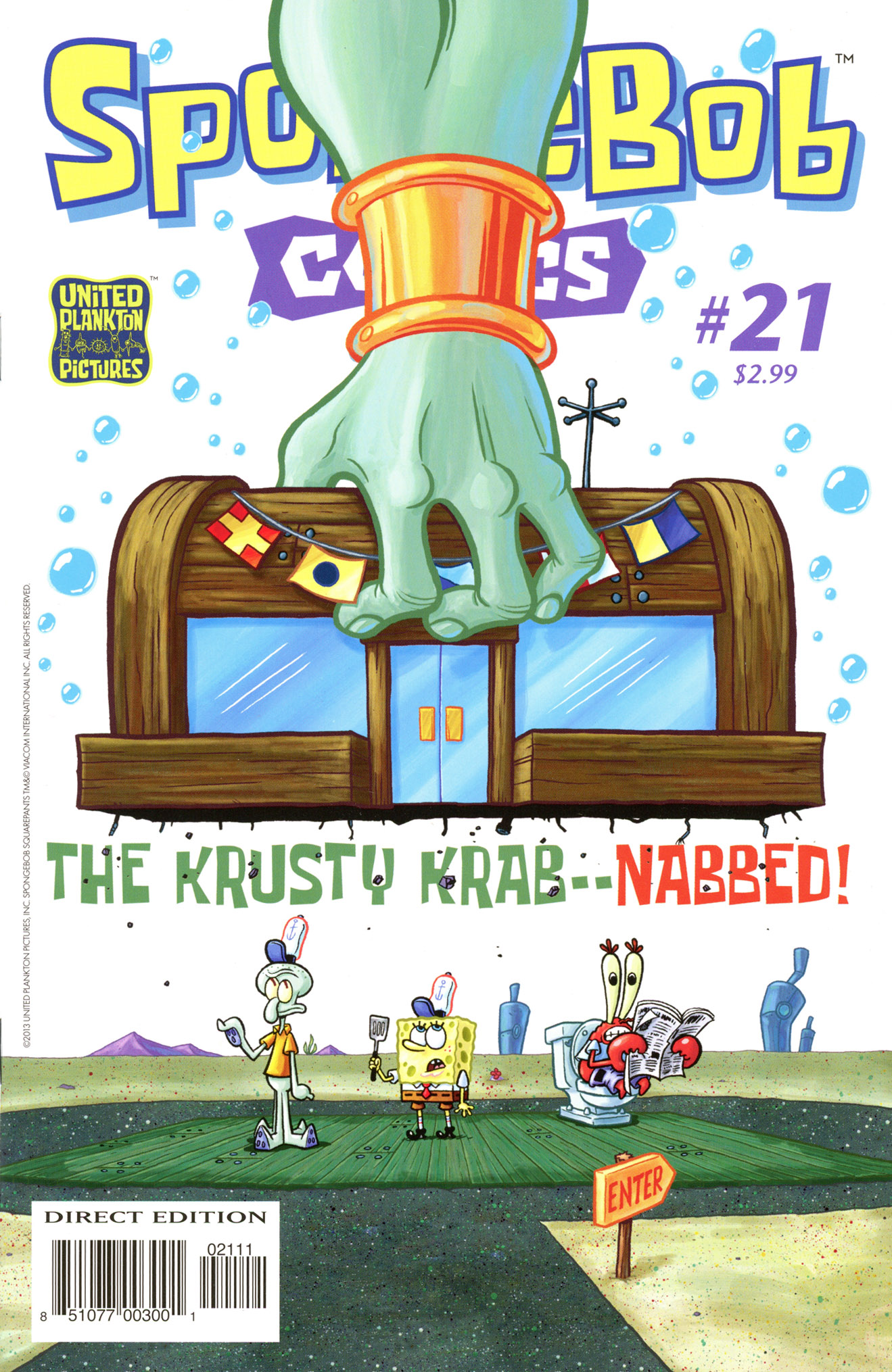 Read online SpongeBob Comics comic -  Issue #21 - 1