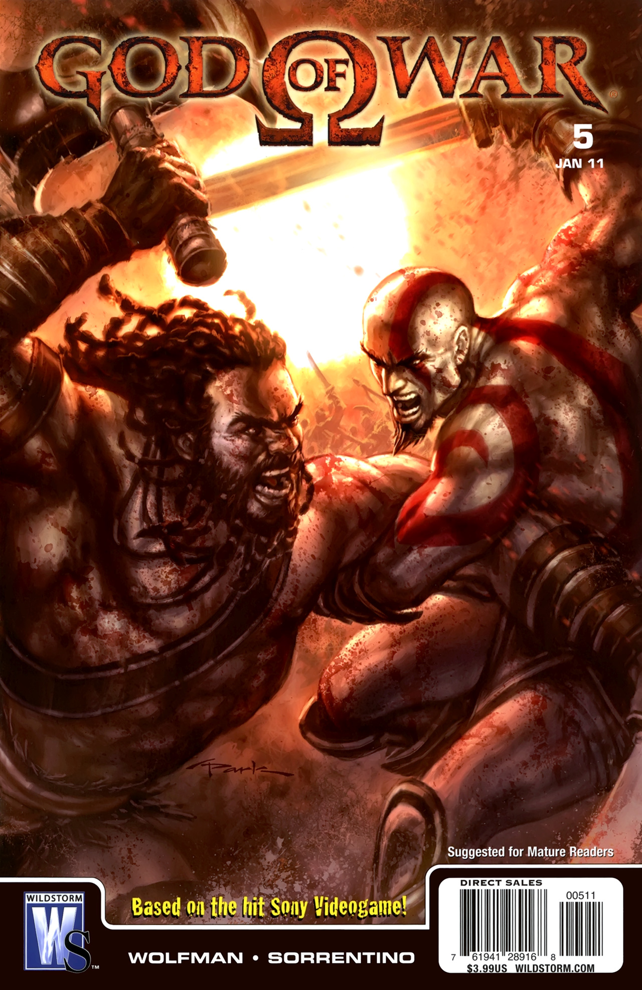 Read online God of War comic -  Issue #5 - 1