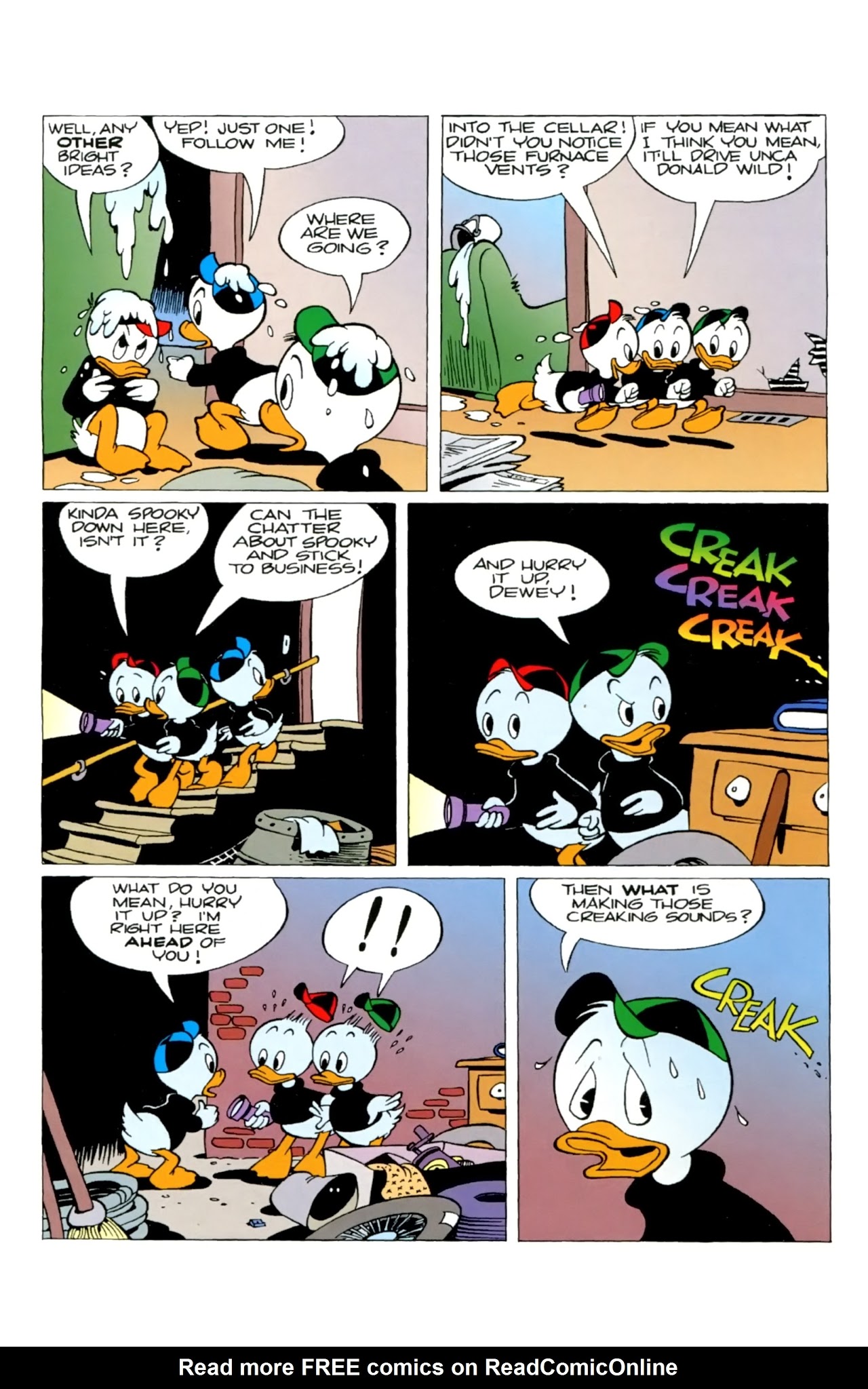 Read online Donald Duck's Halloween Scream! comic -  Issue #2 - 9