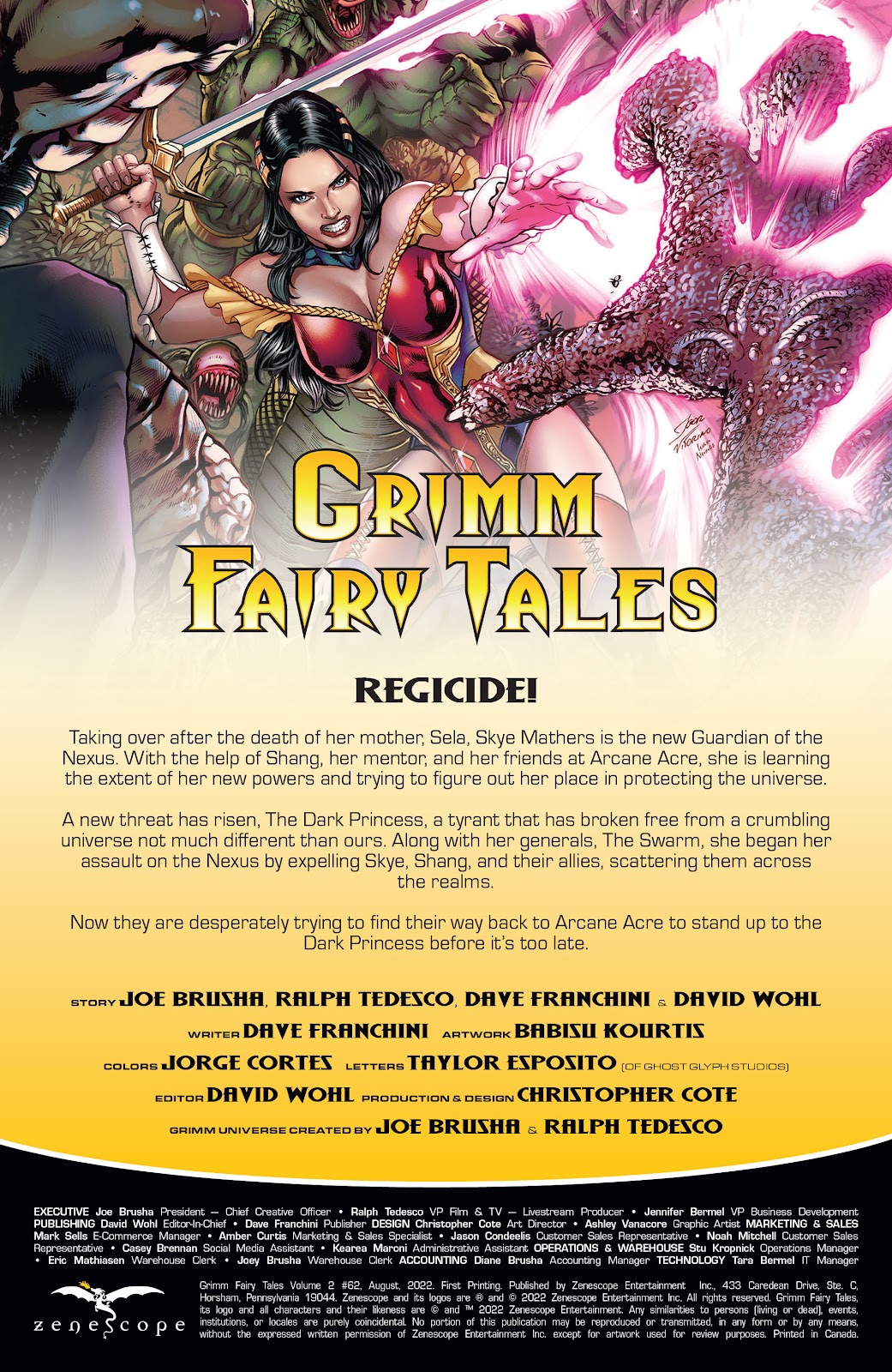 Grimm Fairy Tales (2016) issue 62 - Page 2