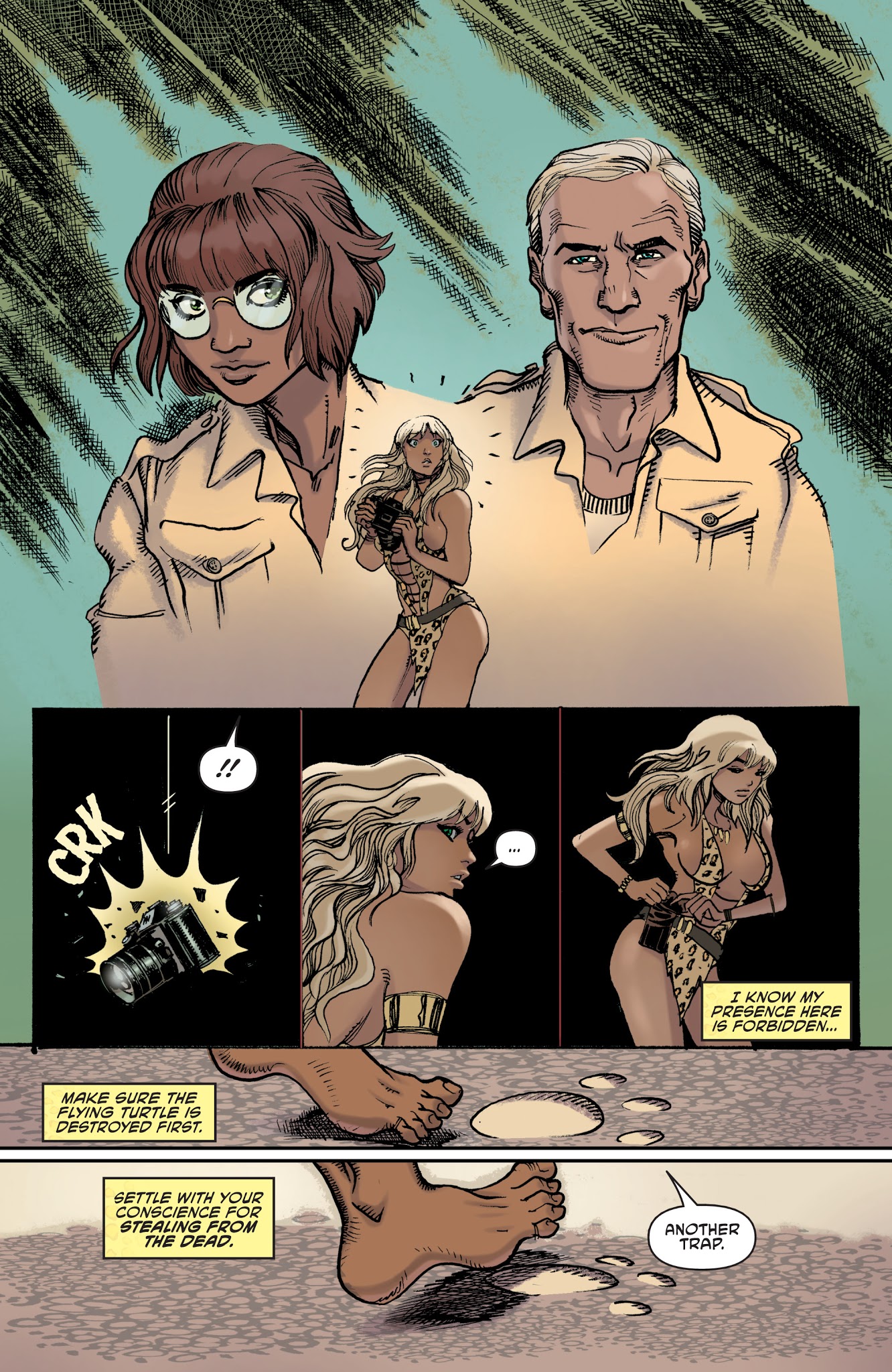 Read online Sheena: Queen Of The Jungle (2017) comic -  Issue # _TPB 1 - 13