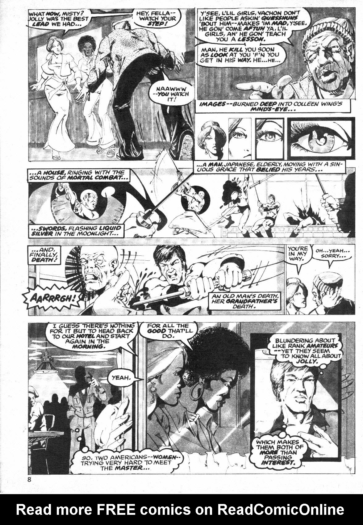 Read online The Deadly Hands of Kung Fu comic -  Issue #32 - 8