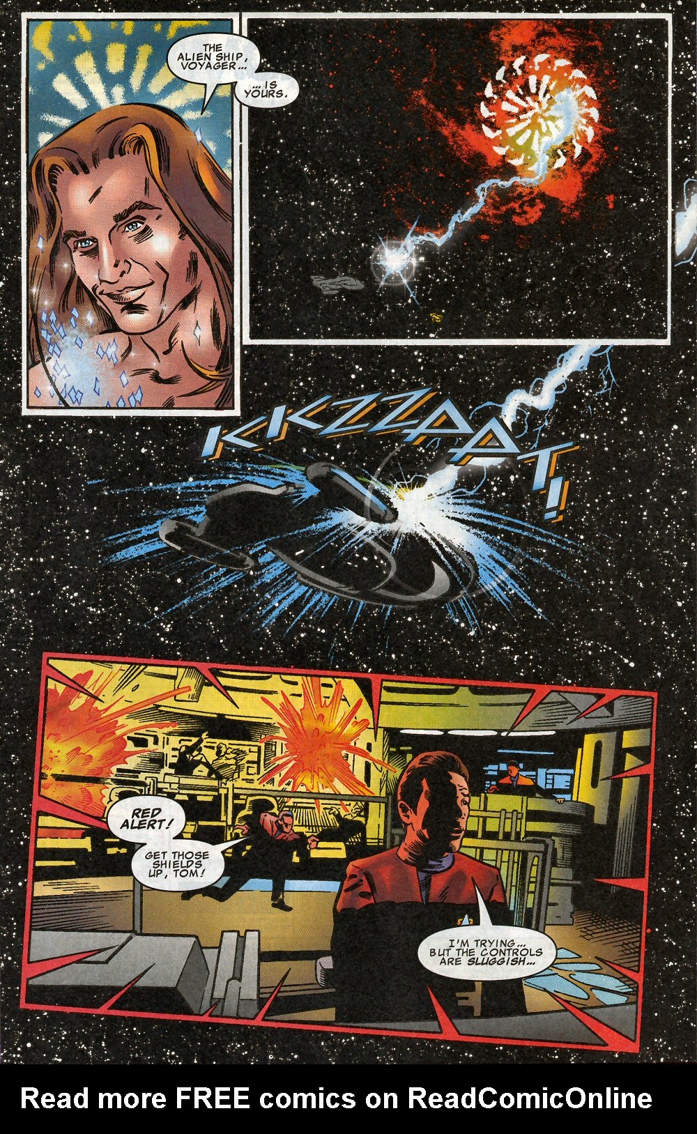 Read online Star Trek: Voyager comic -  Issue #15 - 15