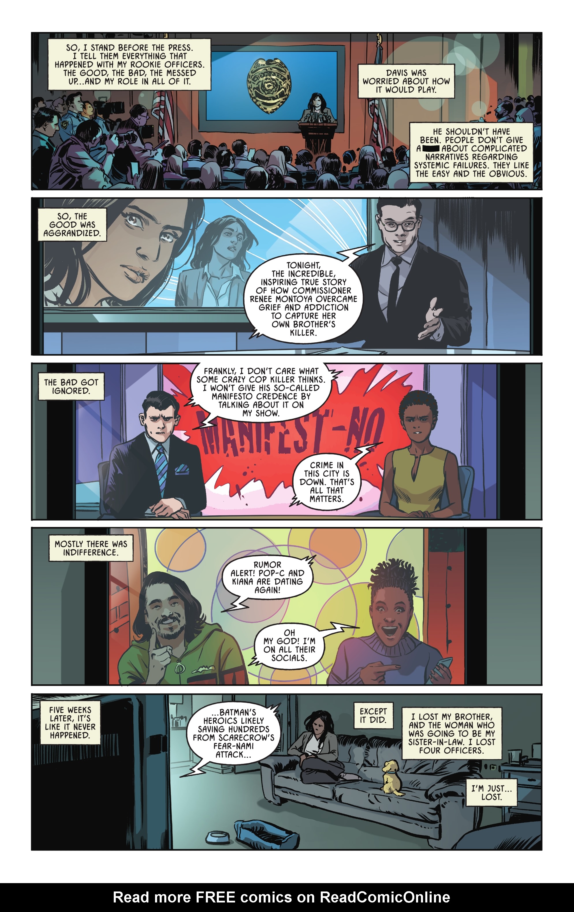 Read online GCPD: The Blue Wall comic -  Issue #6 - 26