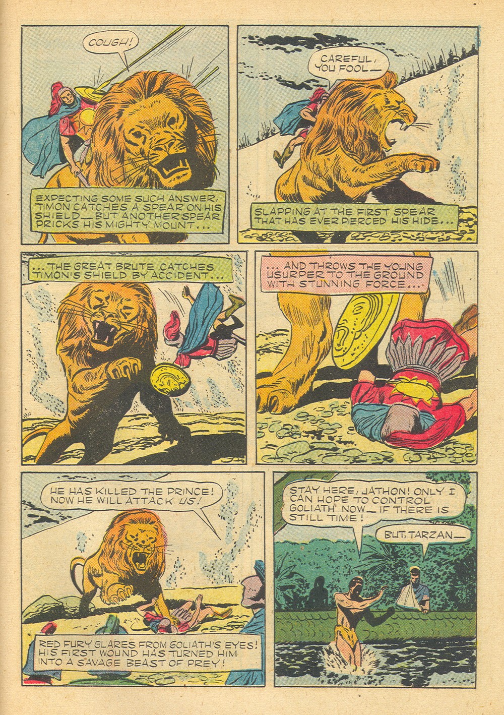 Read online Tarzan (1948) comic -  Issue #45 - 39