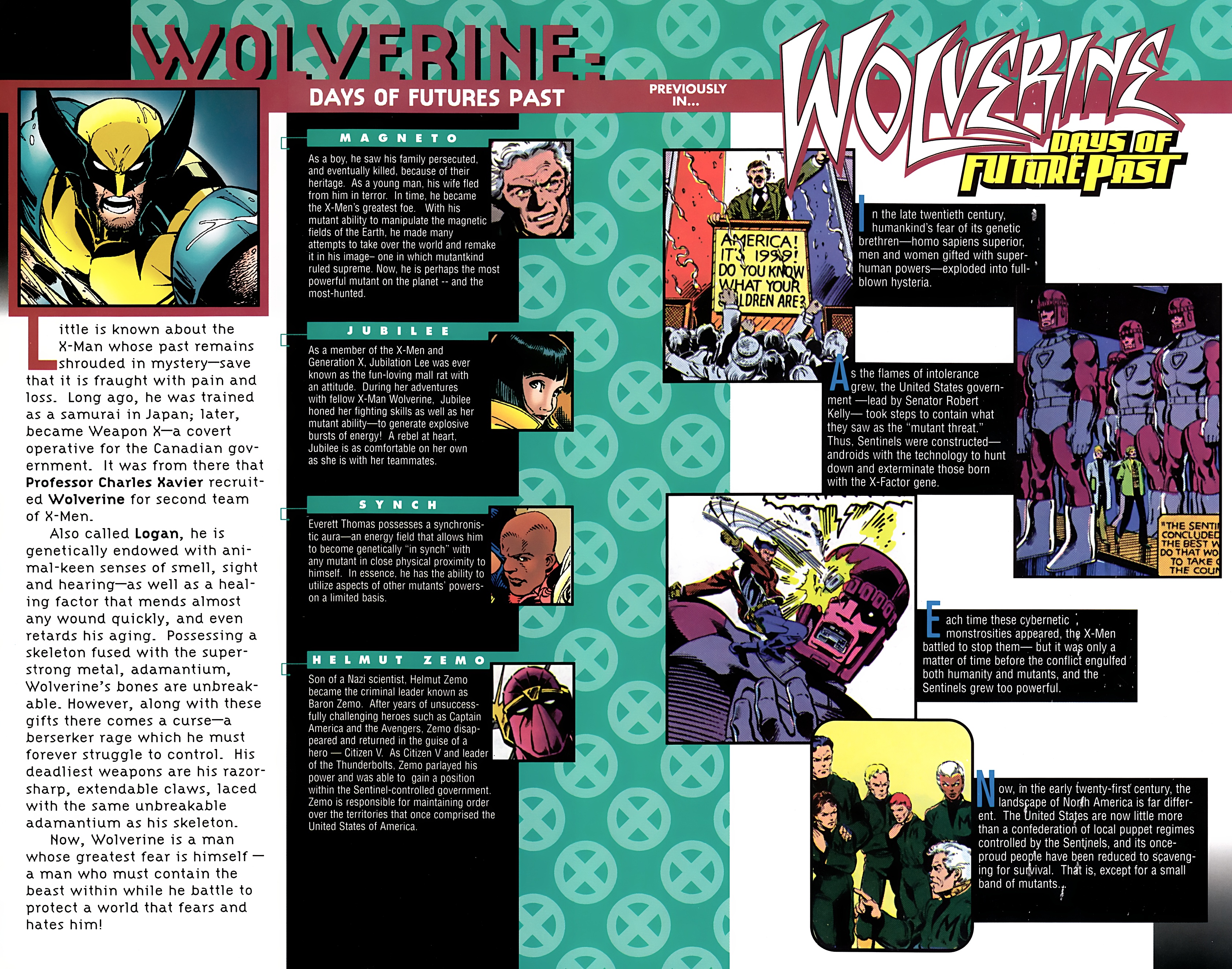 Read online Wolverine: Days of Future Past comic -  Issue #1 - 2