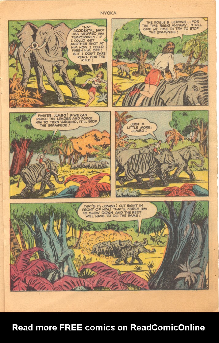 Read online Nyoka the Jungle Girl (1945) comic -  Issue #60 - 17