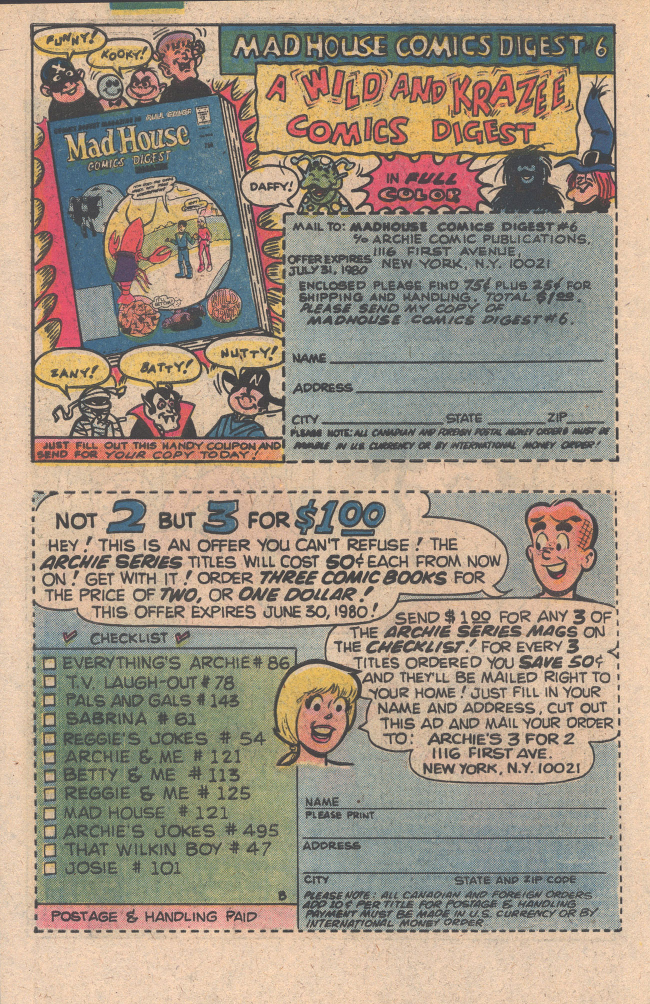 Read online Life With Archie (1958) comic -  Issue #215 - 34