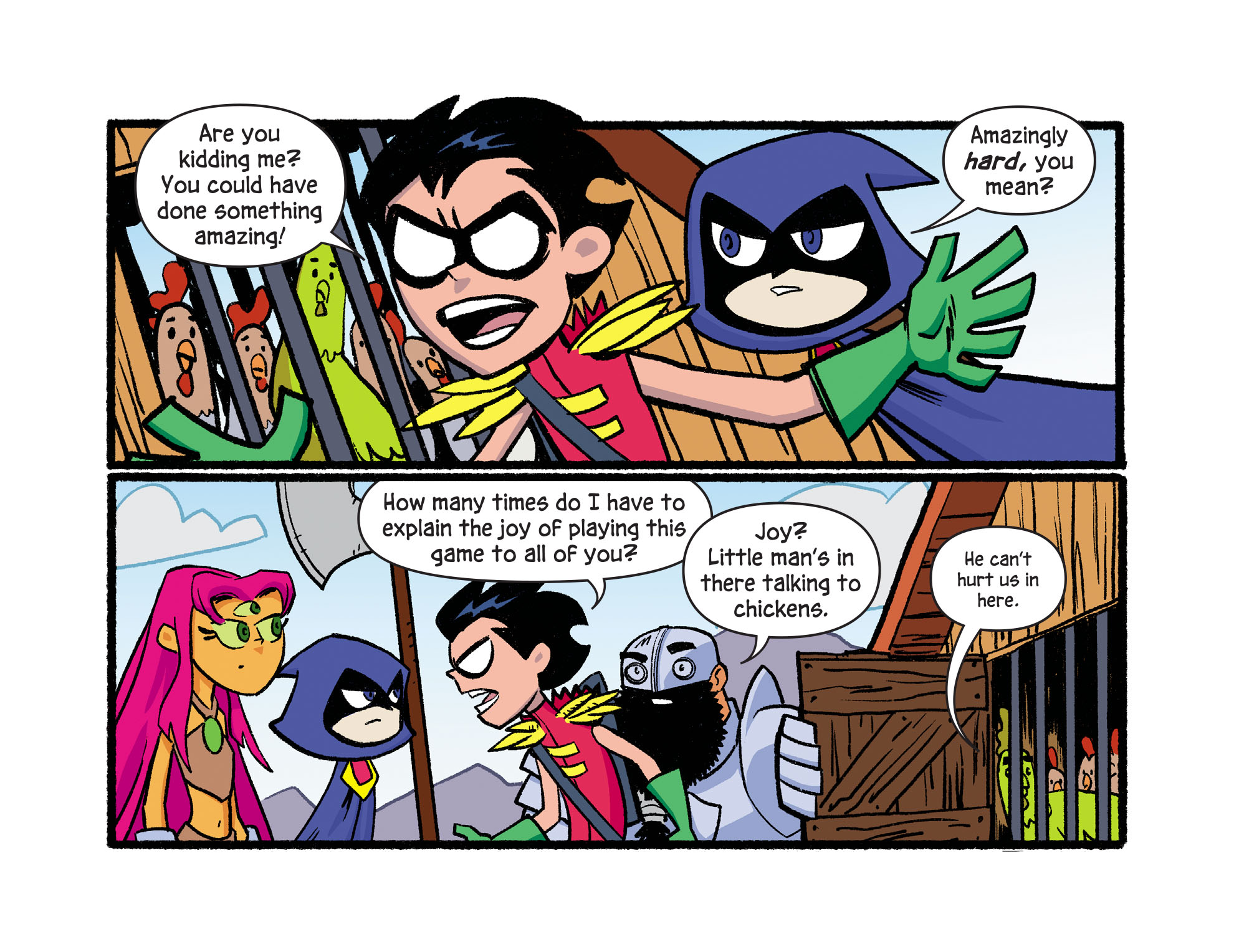Read online Teen Titans Go! Roll With It! comic -  Issue #5 - 22