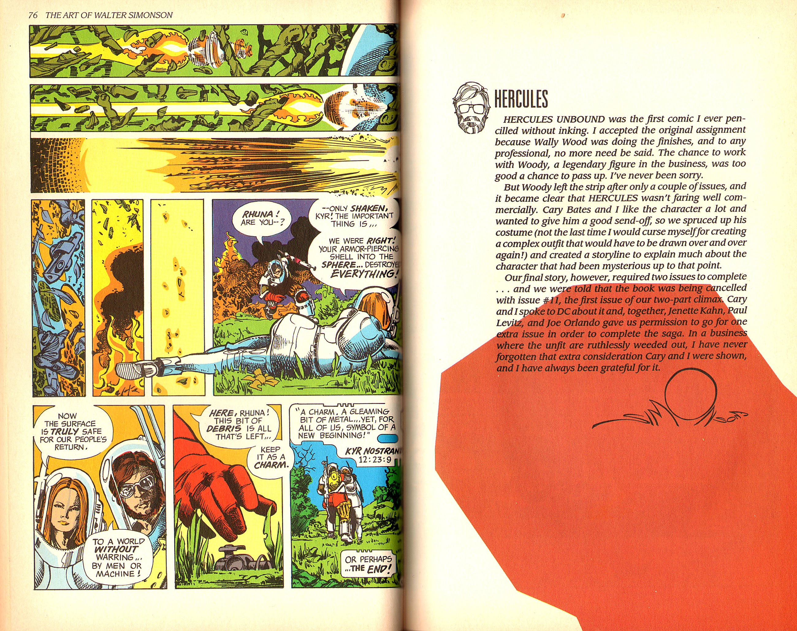 Read online The Art of Walter Simonson comic -  Issue # TPB - 40
