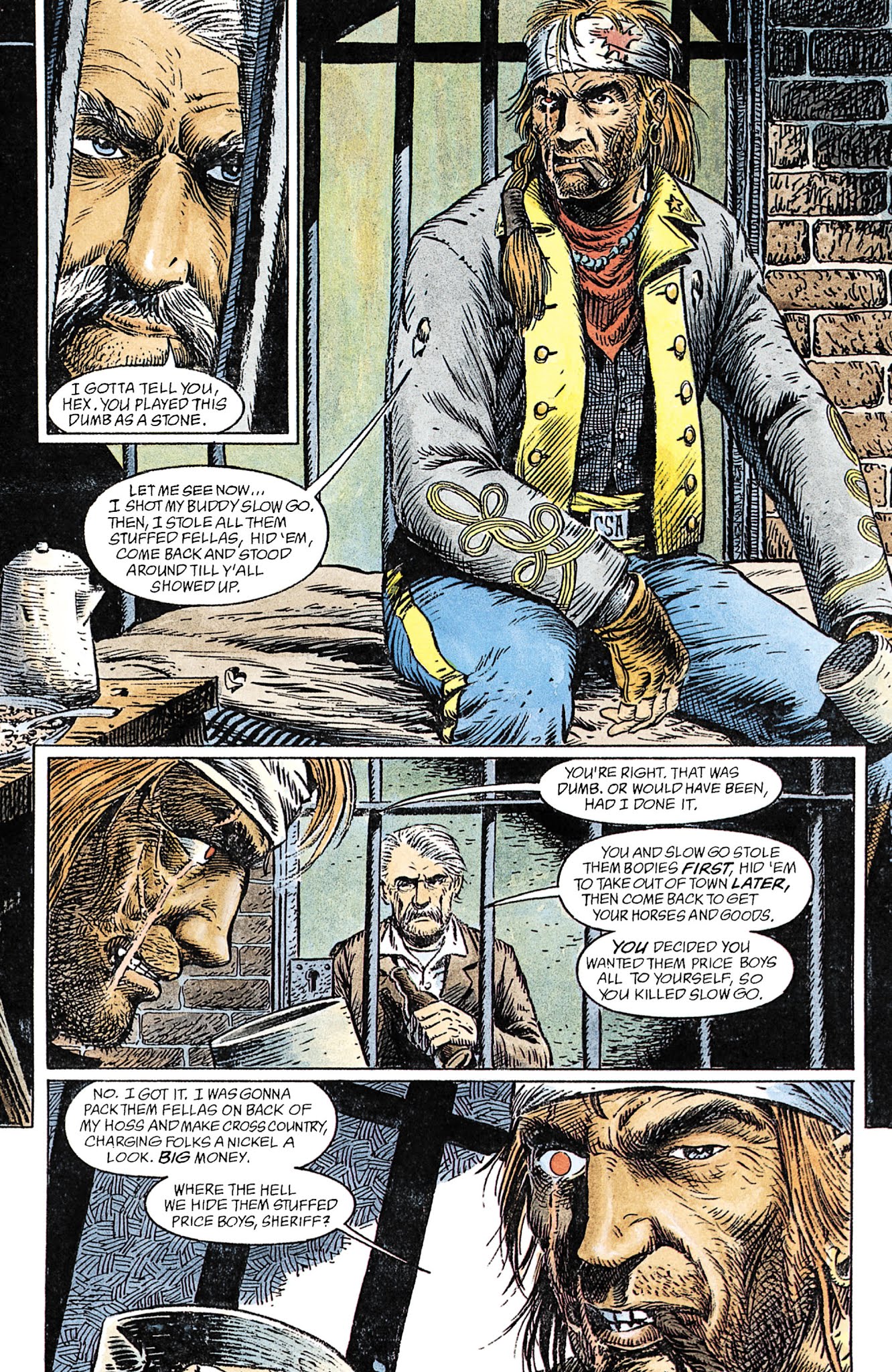 Read online Jonah Hex: Shadows West comic -  Issue # TPB (Part 1) - 51