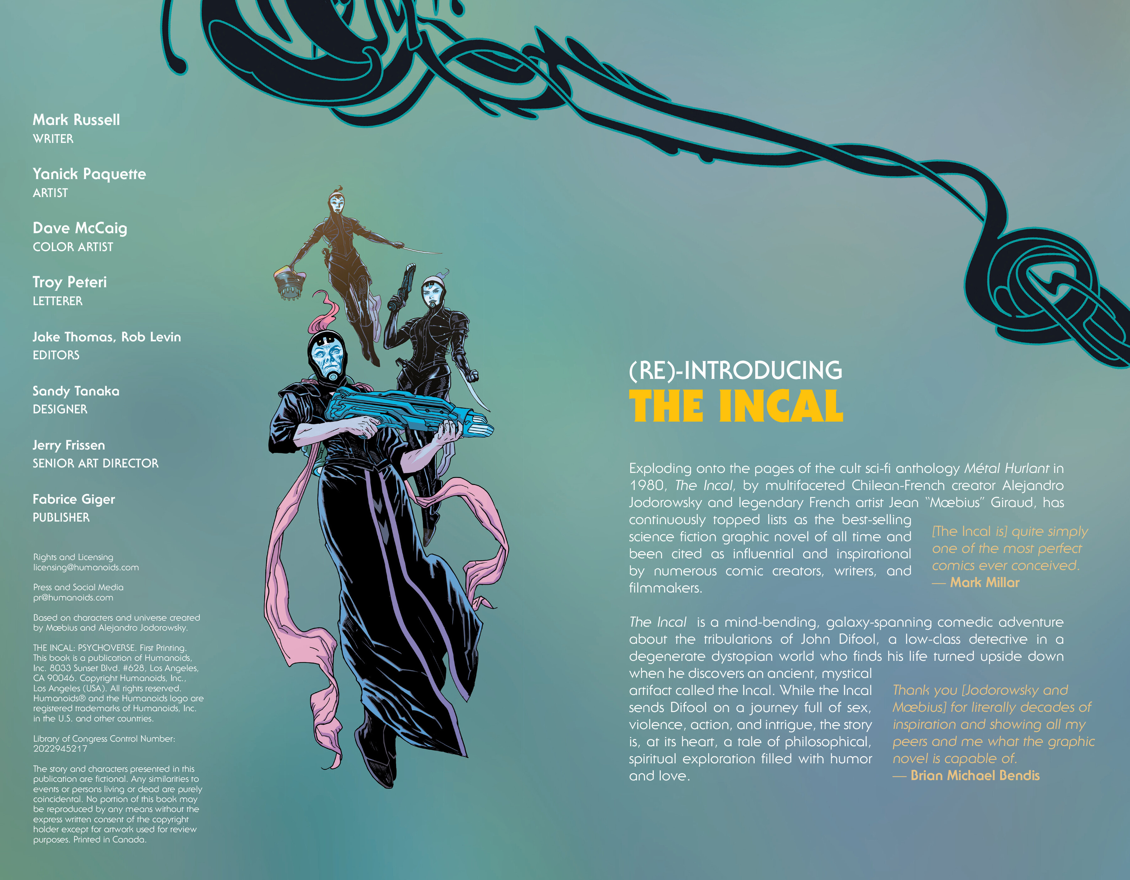 Read online The Incal: Psychoverse comic -  Issue # TPB - 3