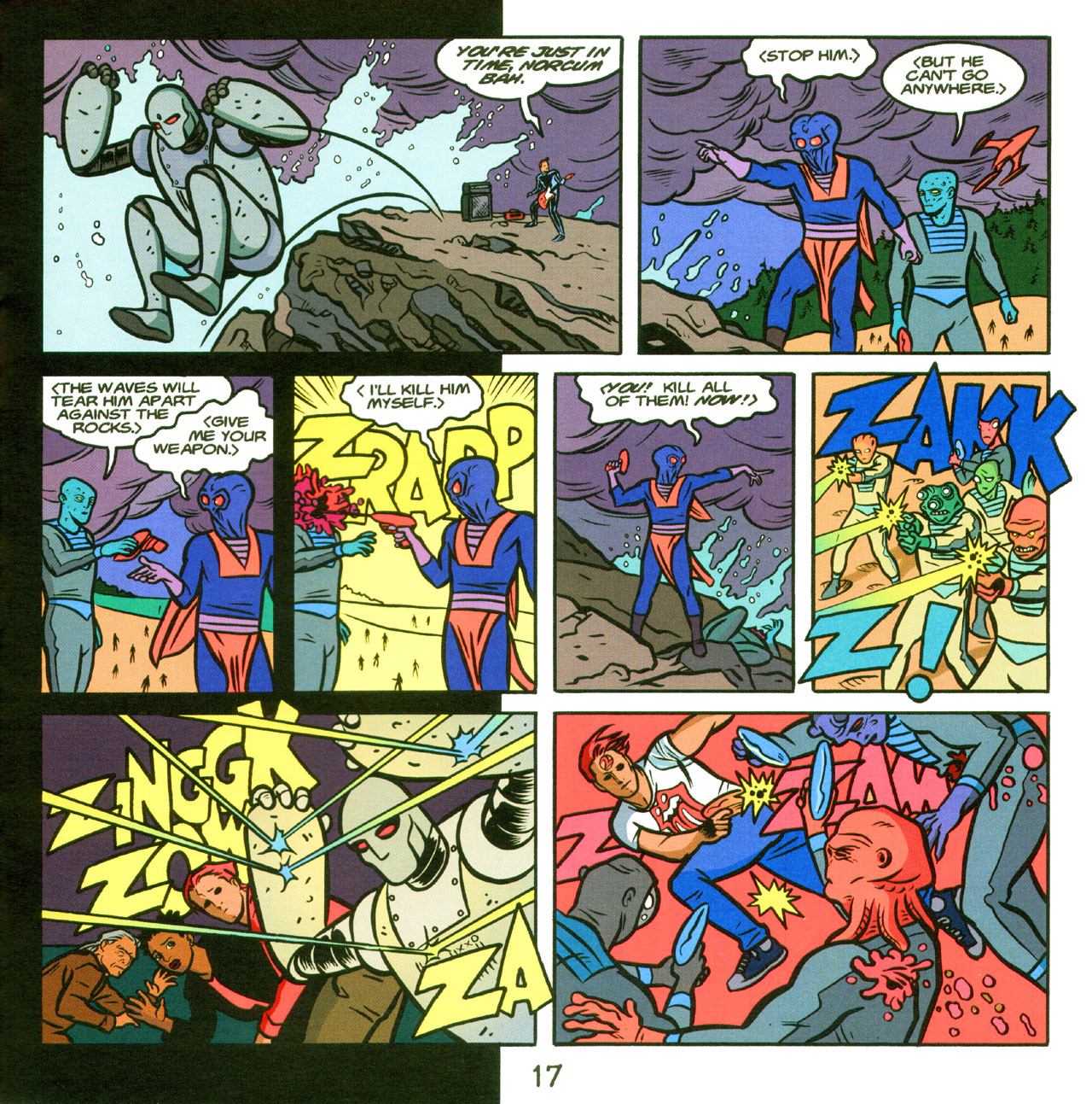 Read online Red Rocket 7 comic -  Issue #7 - 19