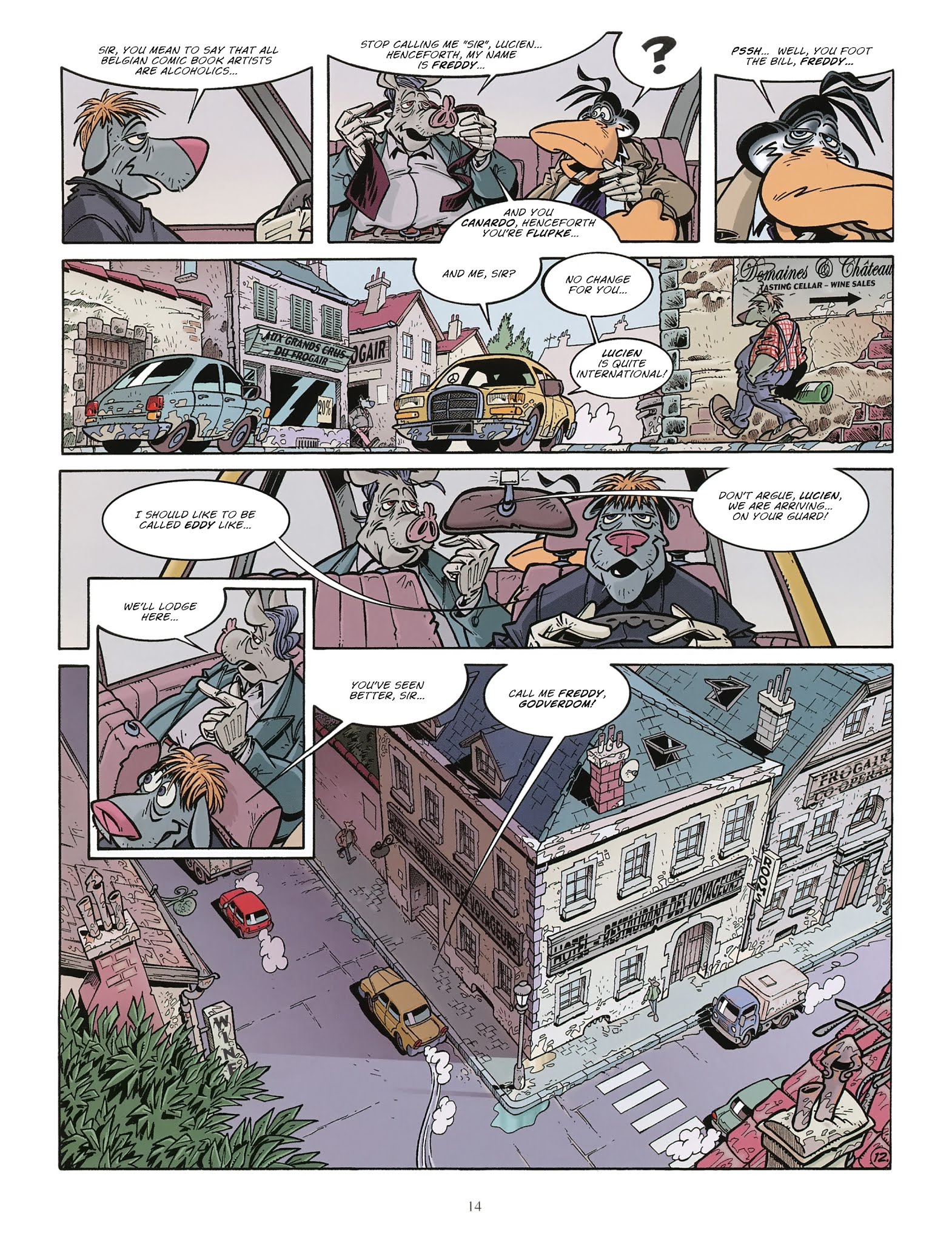 Read online Une enquête de l'inspecteur Canardo comic -  Issue #13 - 15