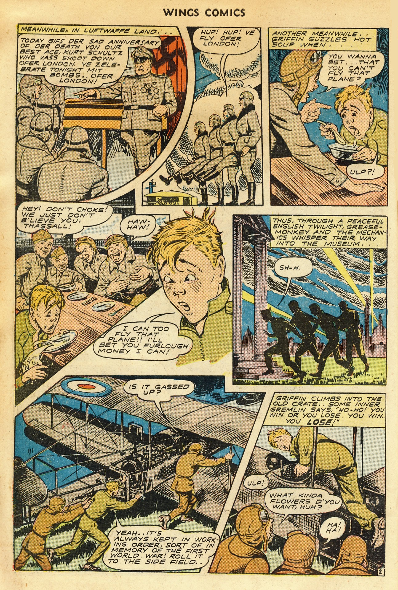 Read online Wings Comics comic -  Issue #44 - 14